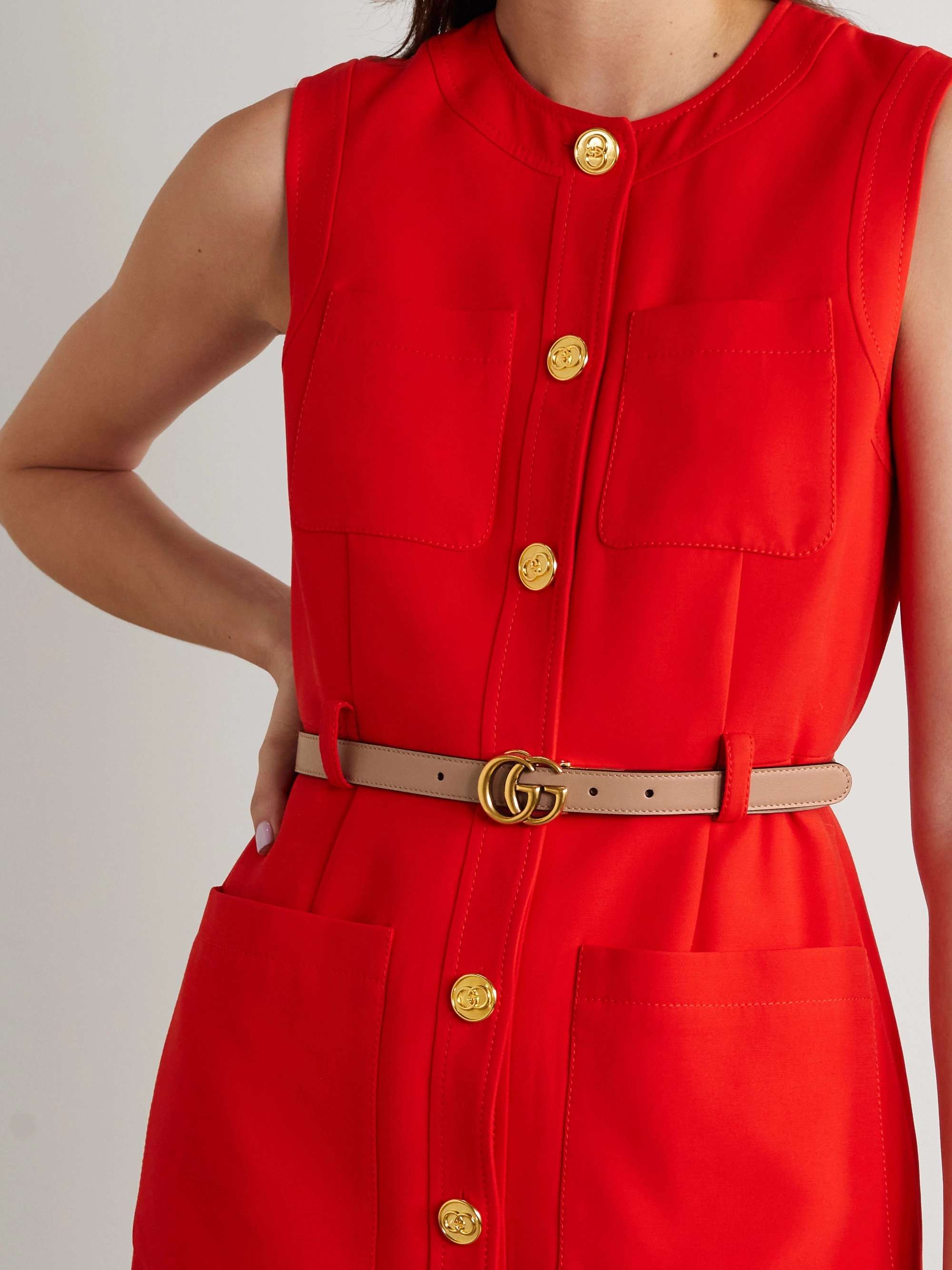GUCCI Reversible leather belt