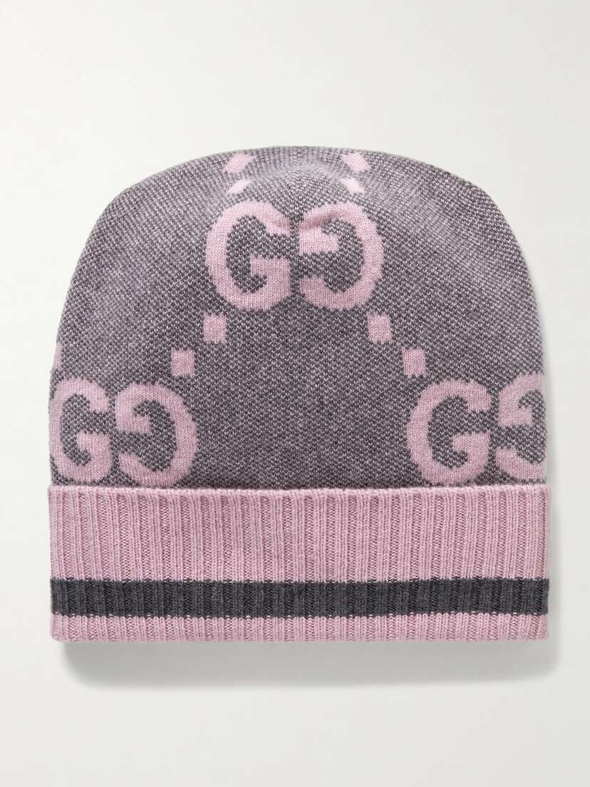 Gucci Cashmere-jacquard Beanie