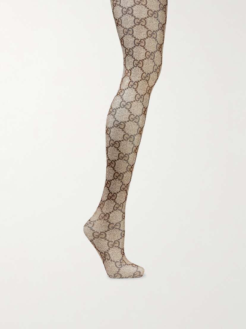 Gucci Jacquard-knit Tights