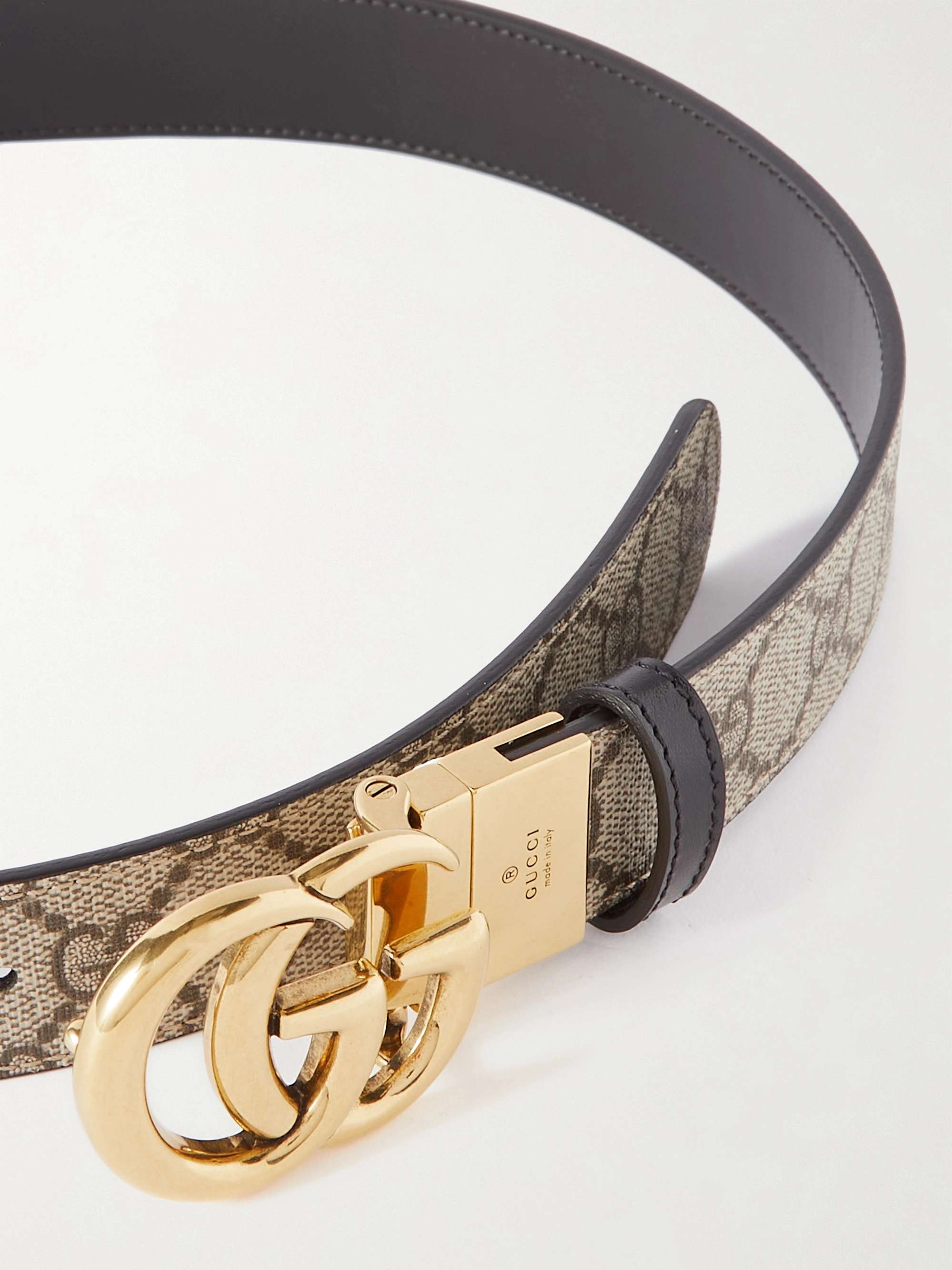 Canvas gucci belt men 2025