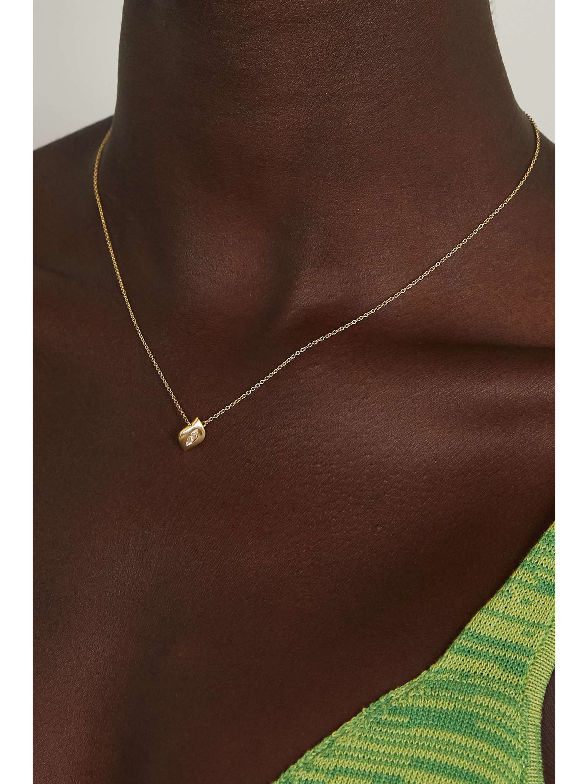 ALMASIKA Harmony 18-karat gold diamond necklace