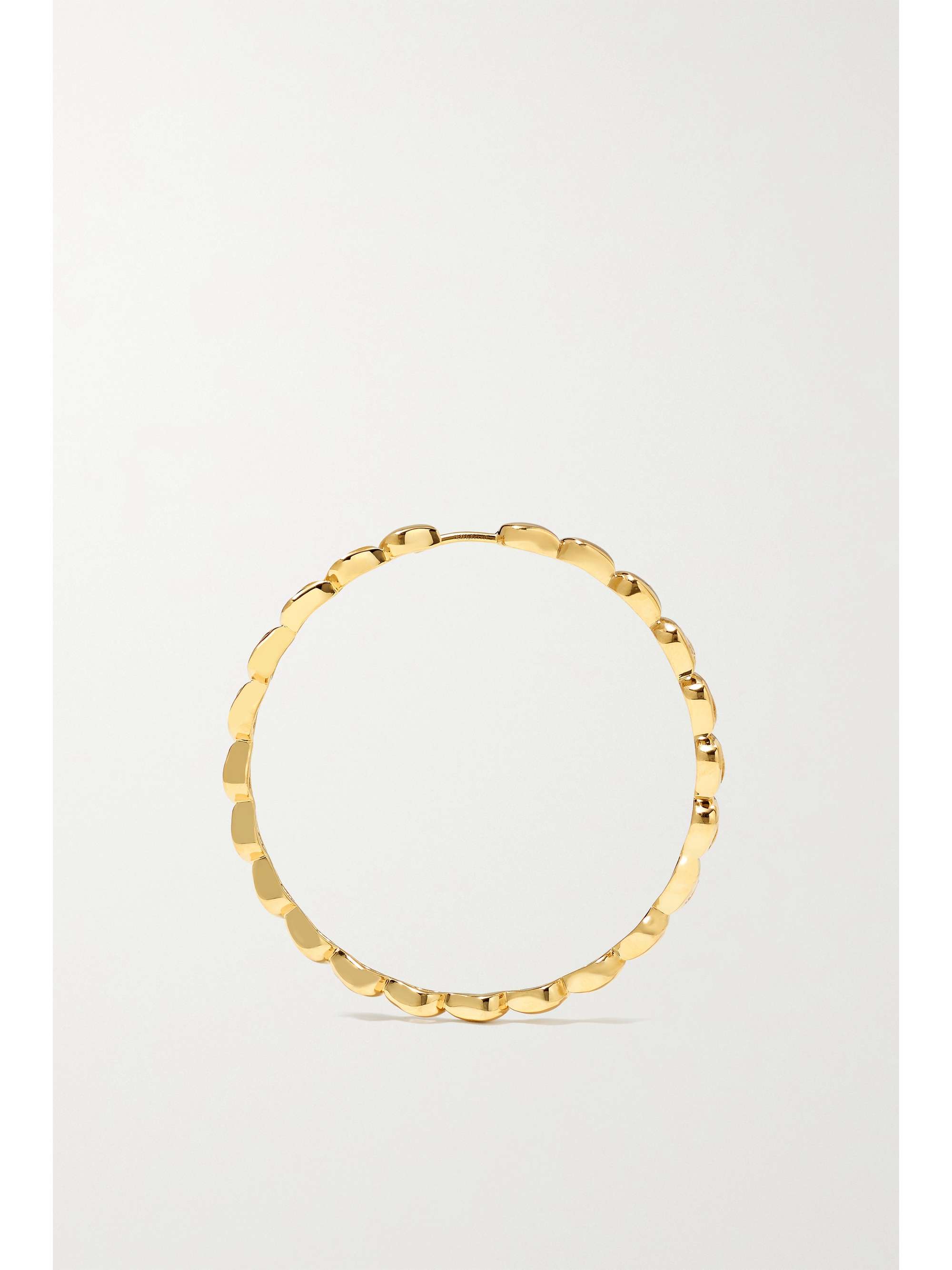 ALMASIKA Harmony Grande 18-karat gold diamond hoop earrings