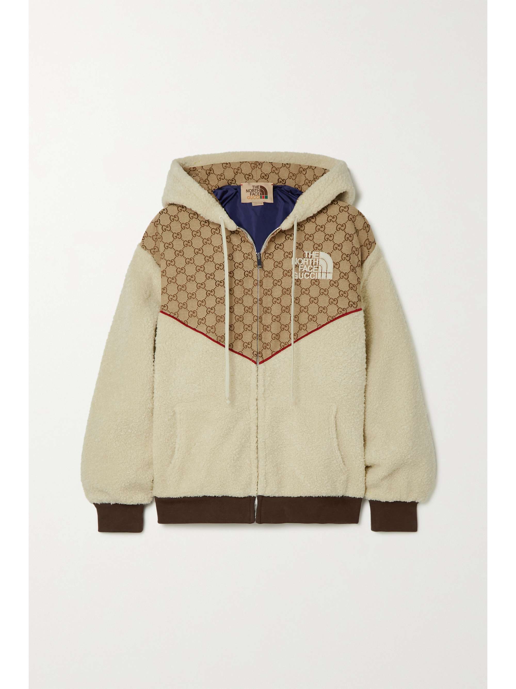 north face fleece beige