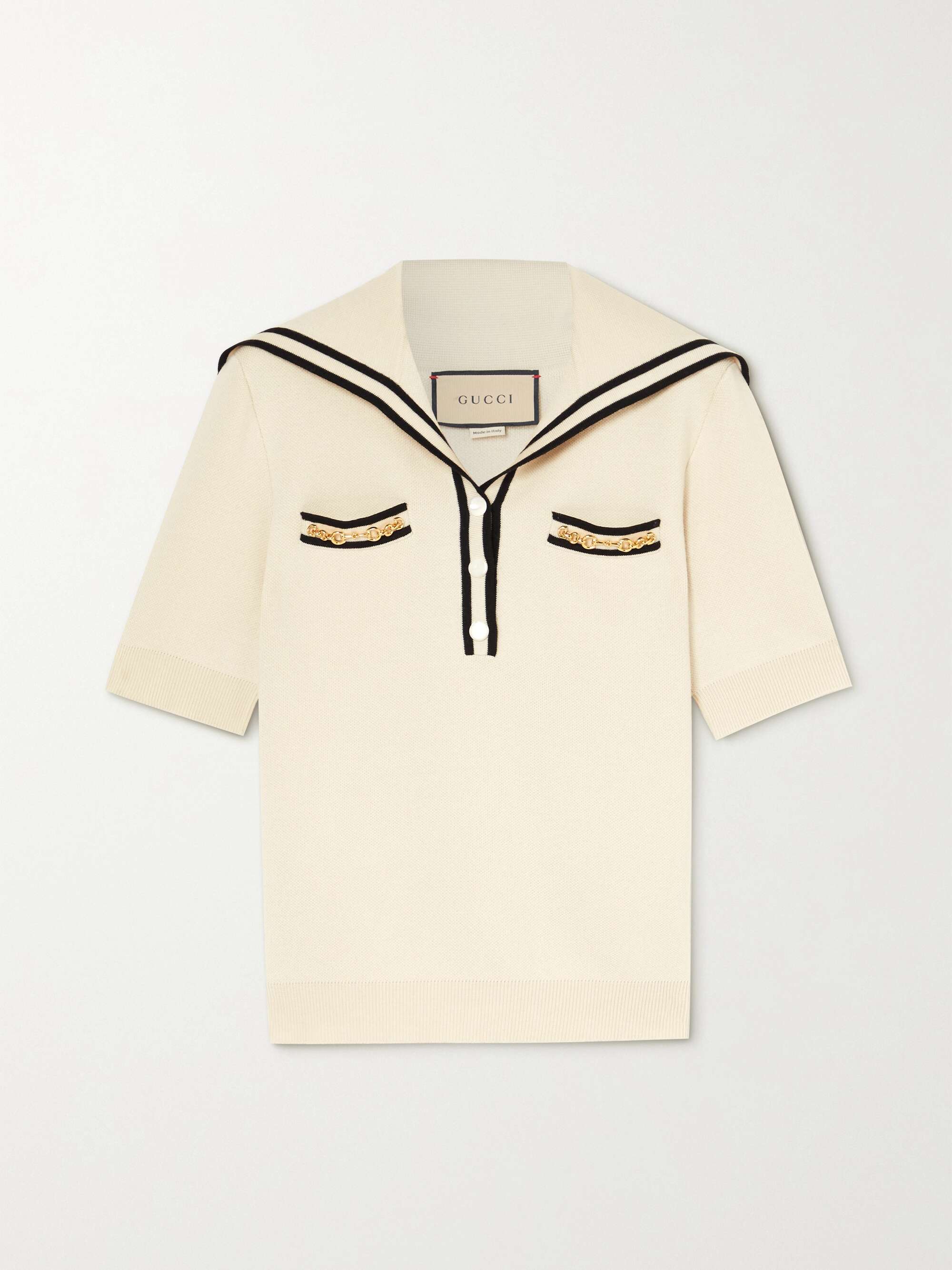 Striped gucci polo shop