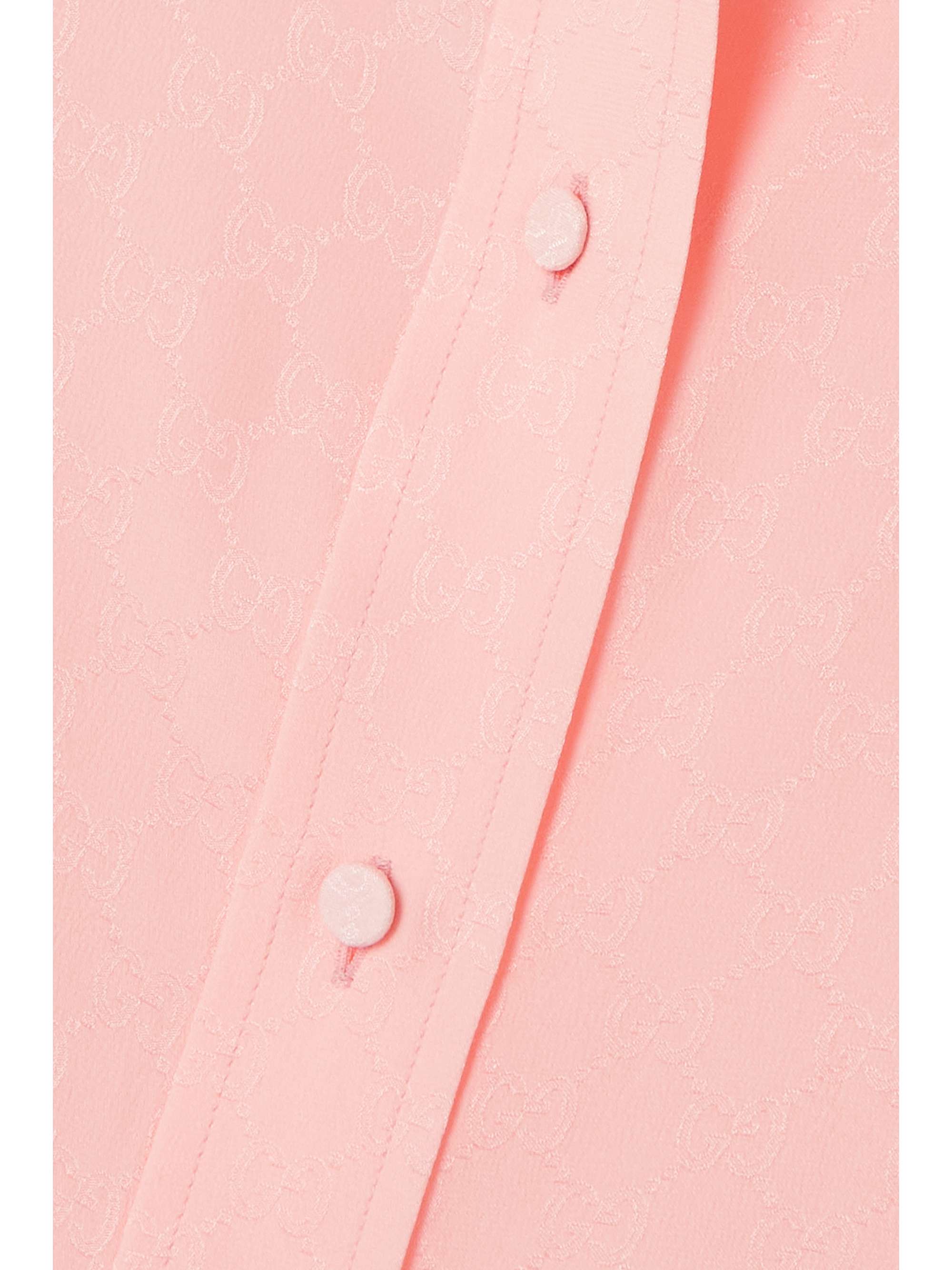 pink gucci button up