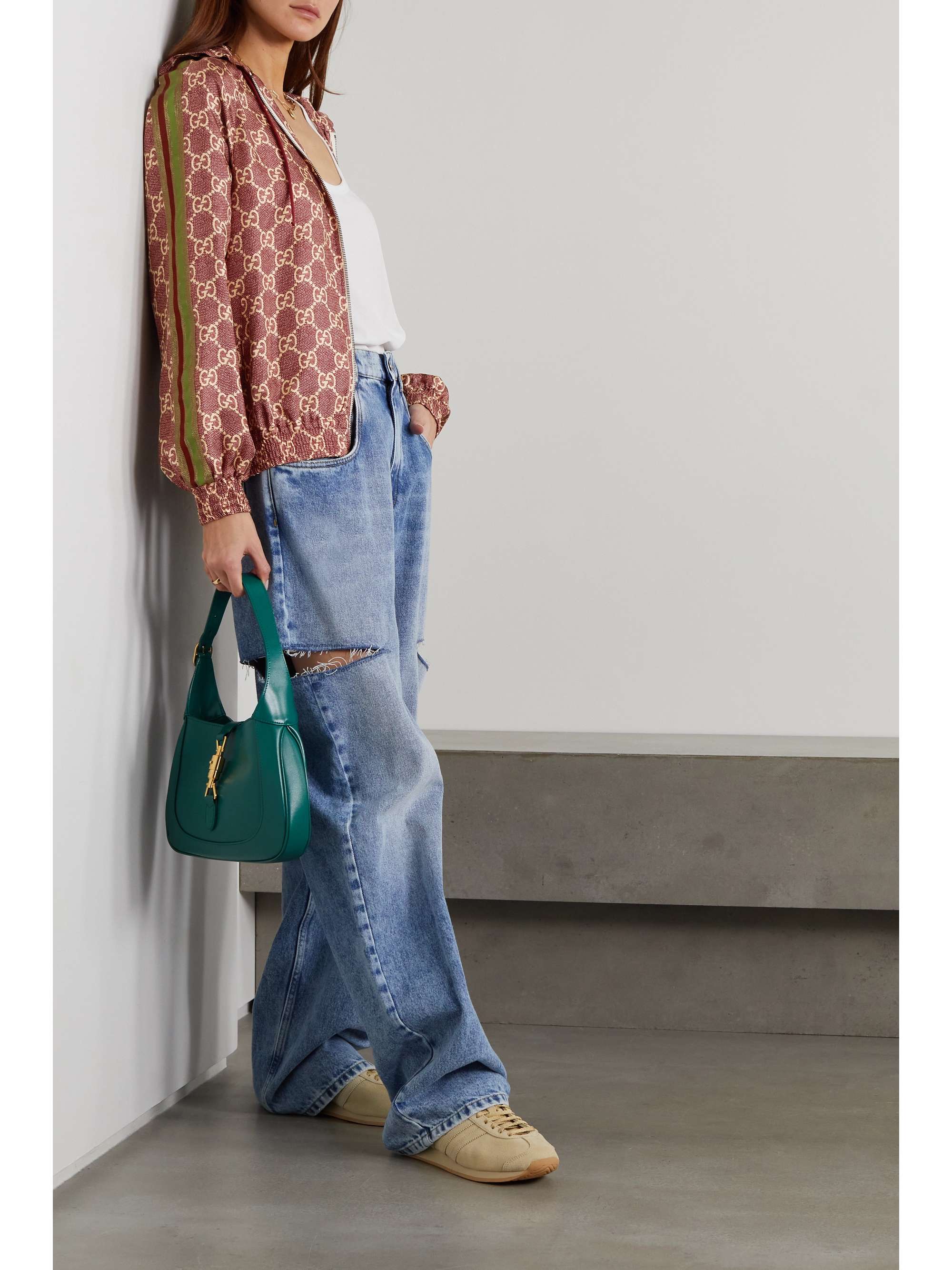 Gucci hotsell cropped hoodie
