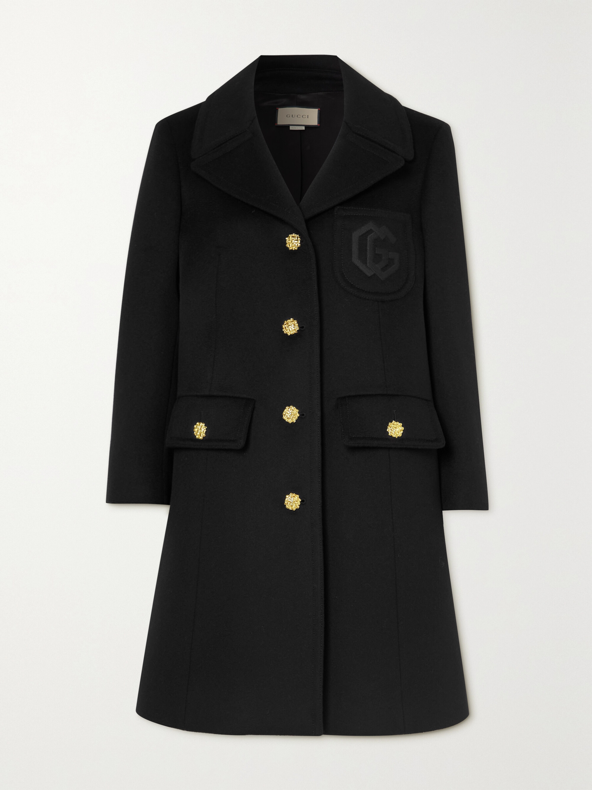 Gucci Embroidered wool coat thumbnail