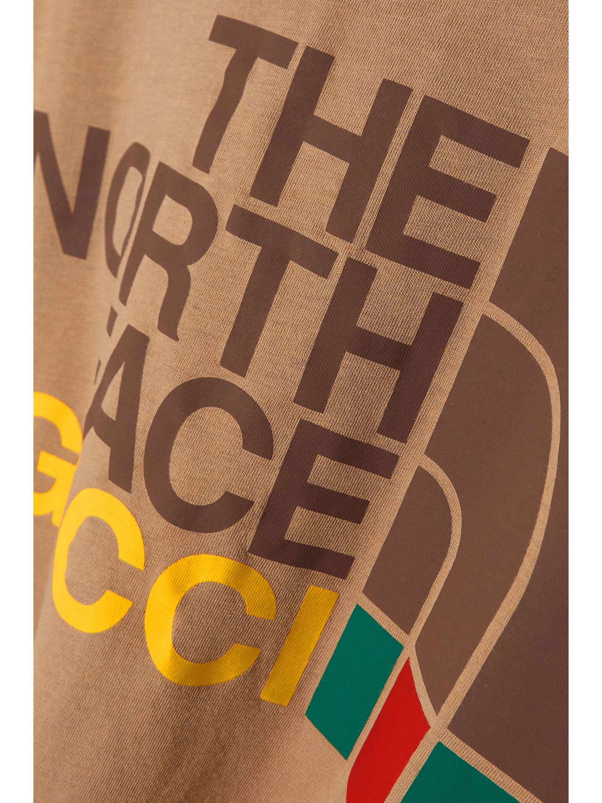 Camel The North Face Printed Cotton Jersey T Shirt Gucci Net A Porter