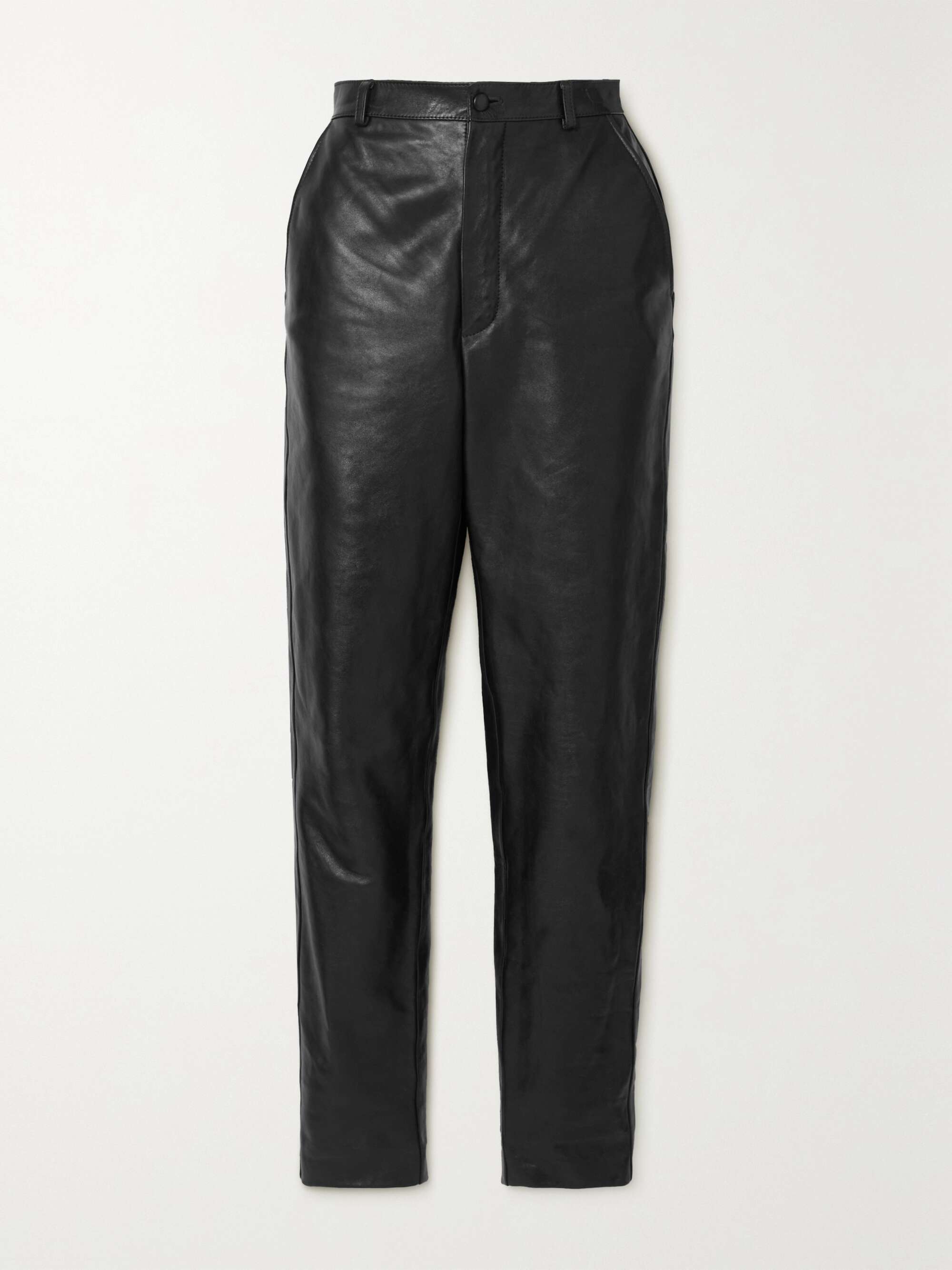 Aria leather tapered pants | GUCCI 