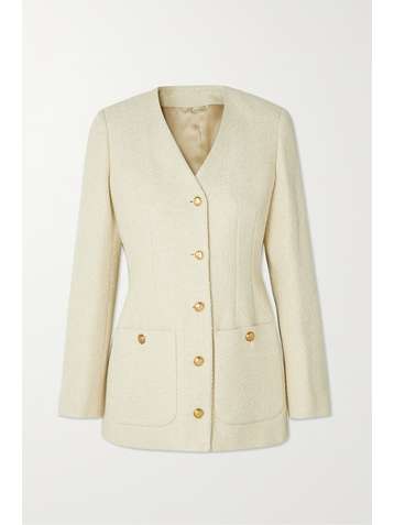white gucci blazer