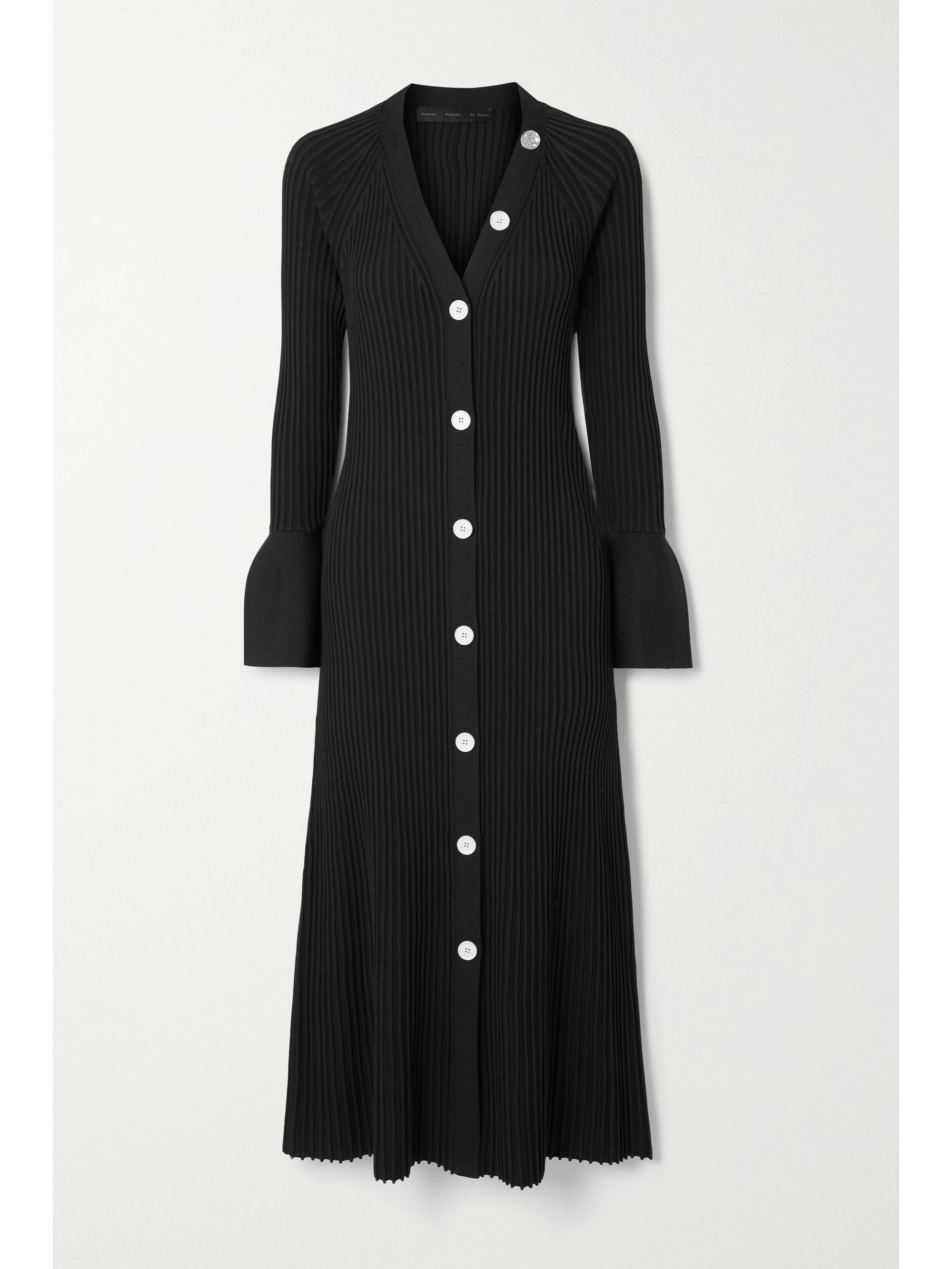 PROENZA SCHOULER Ribbed-knit midi dress