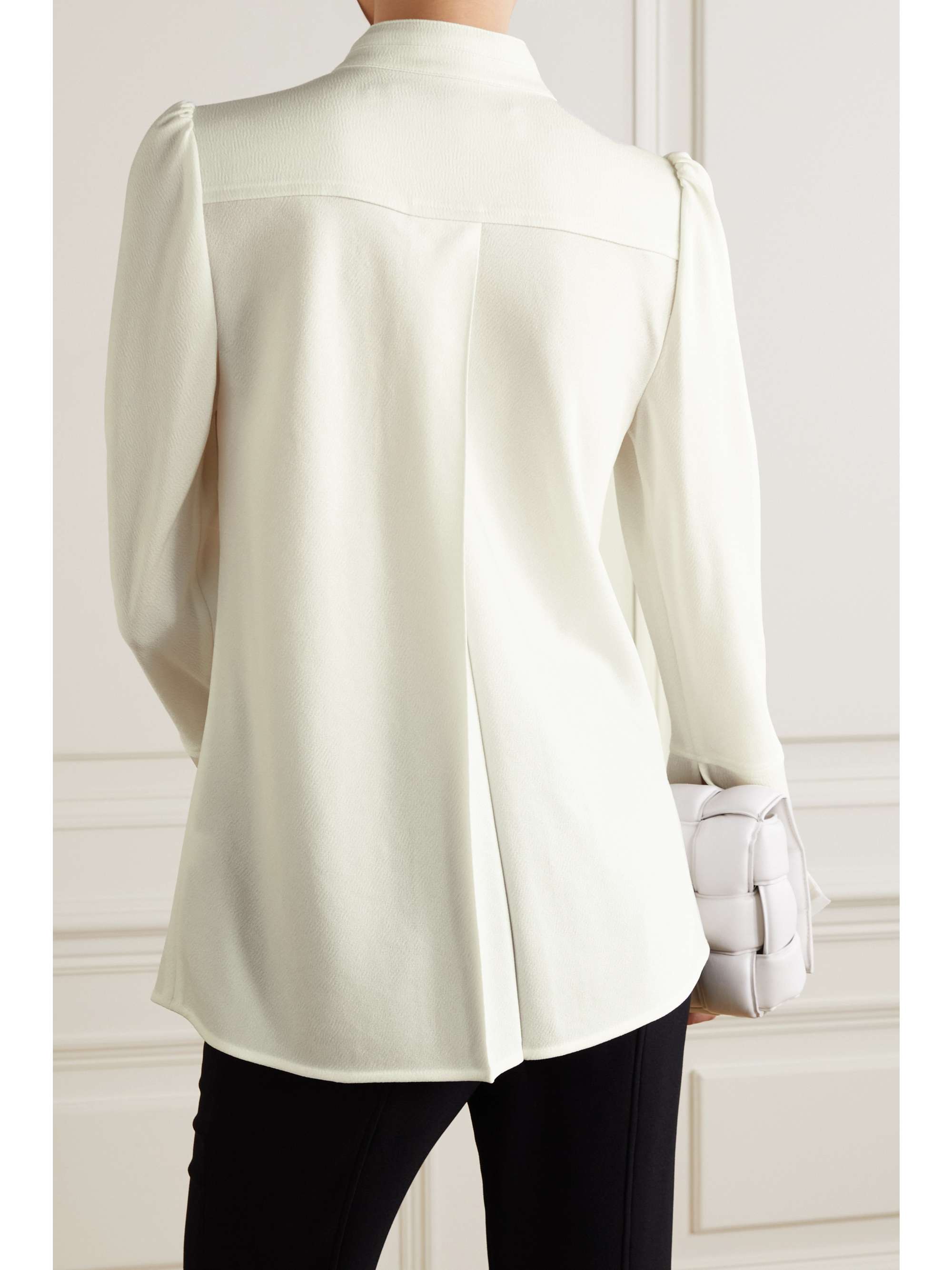 PROENZA SCHOULER Hammered-satin blouse