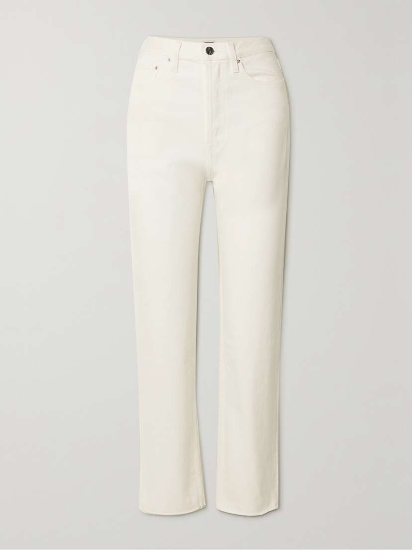 Toteme — + NET SUSTAIN Classic Cut high-rise straight-leg organic jeans