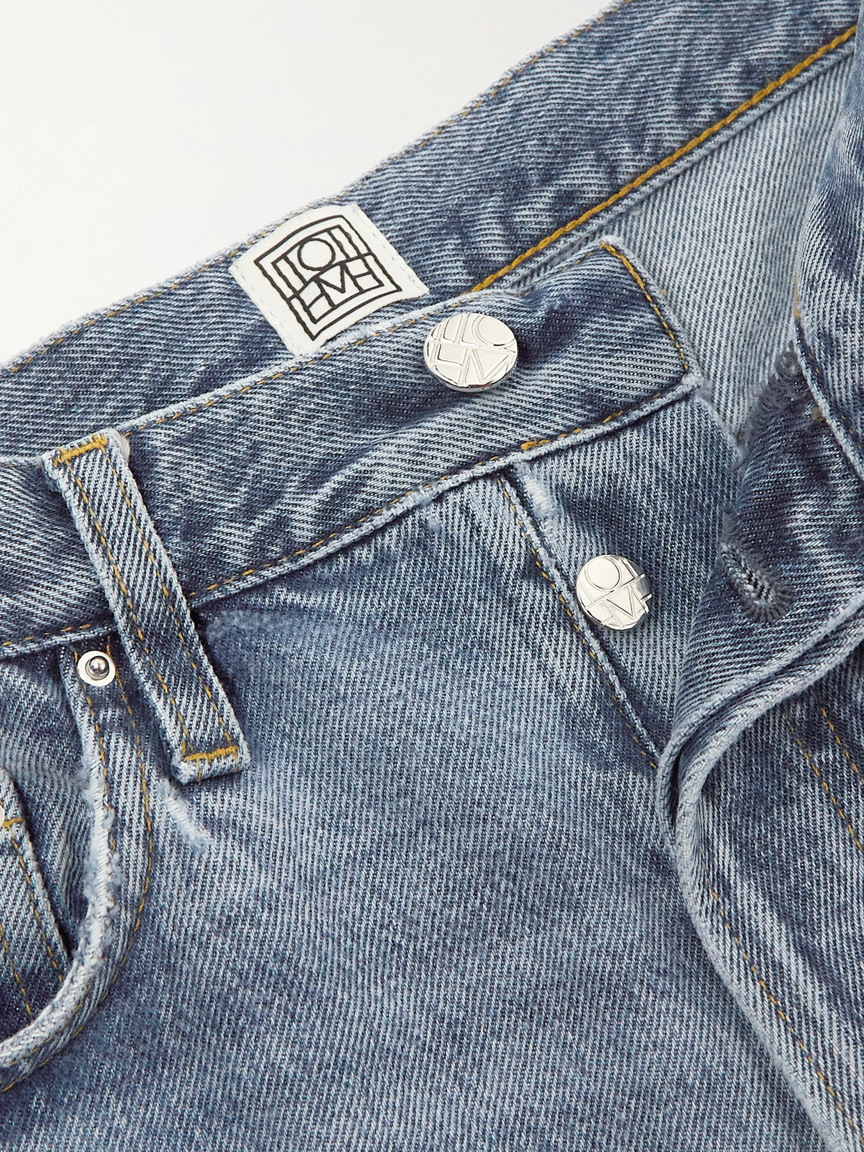 + Net Sustain Classic Cut High-Rise Straight-Leg Organic Jeans