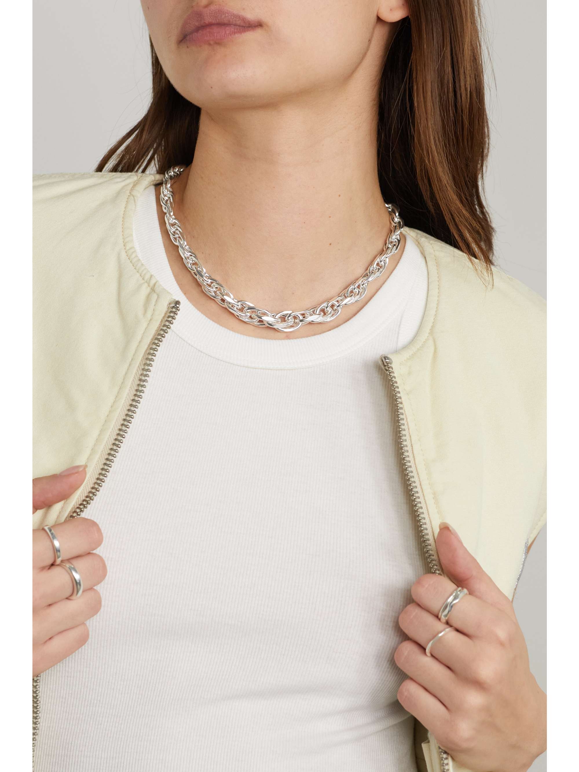LOREN STEWART Nausicca silver necklace