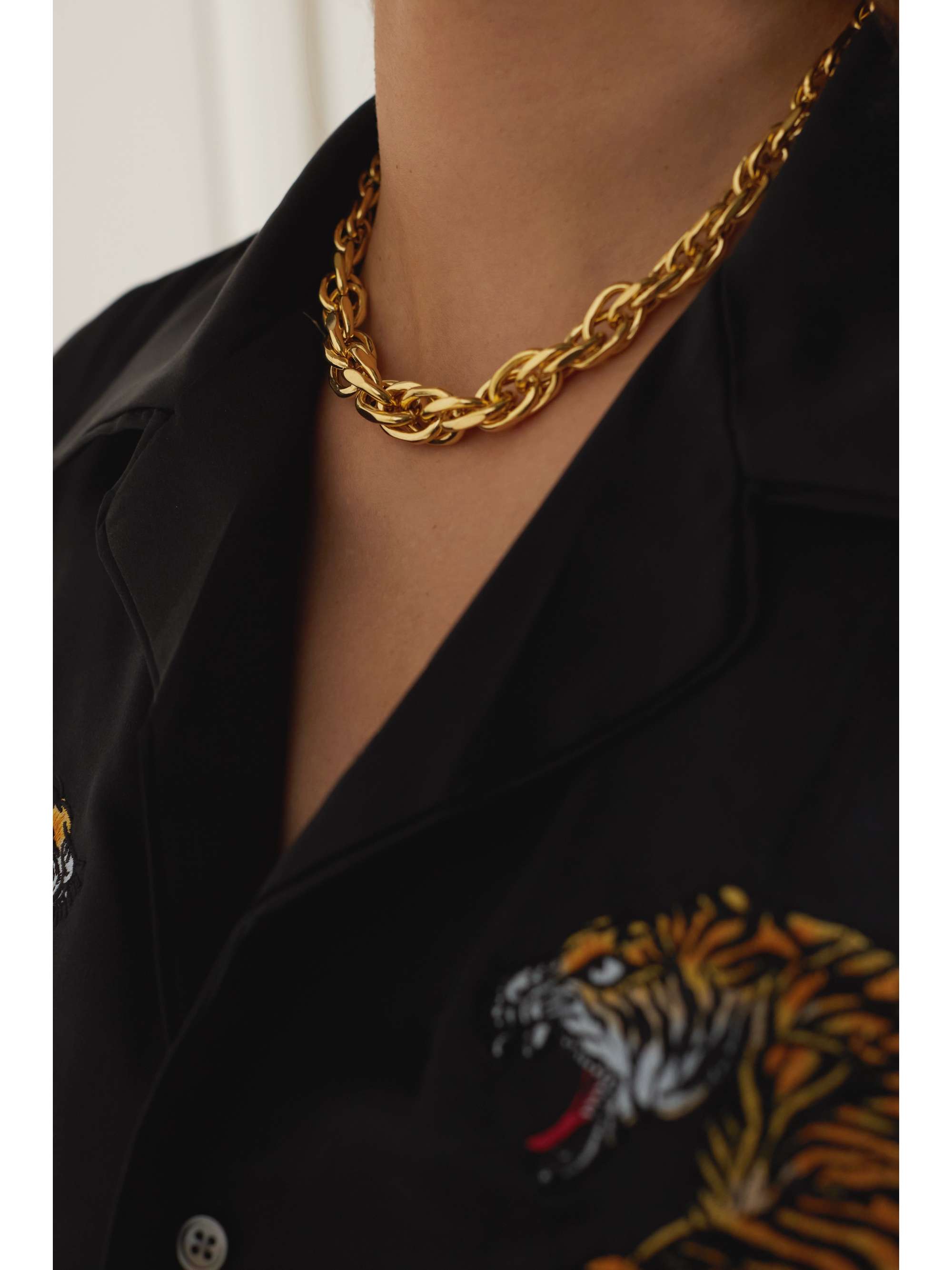 LOREN STEWART Nausicca gold vermeil necklace