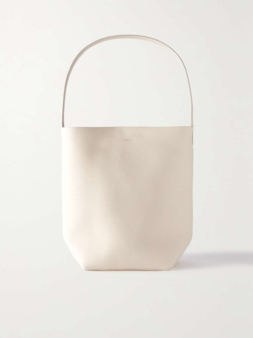 The Row N/s Park Medium Textured-leather Tote