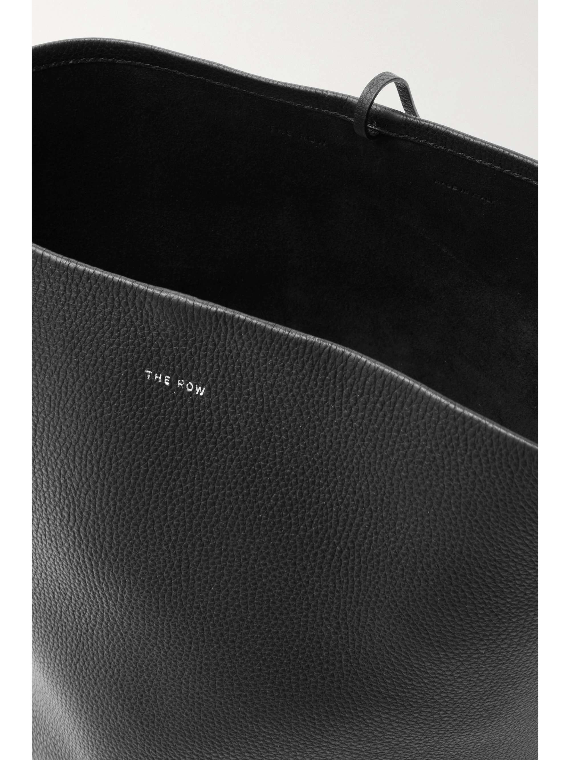 THE ROW N/S Park medium textured-leather tote