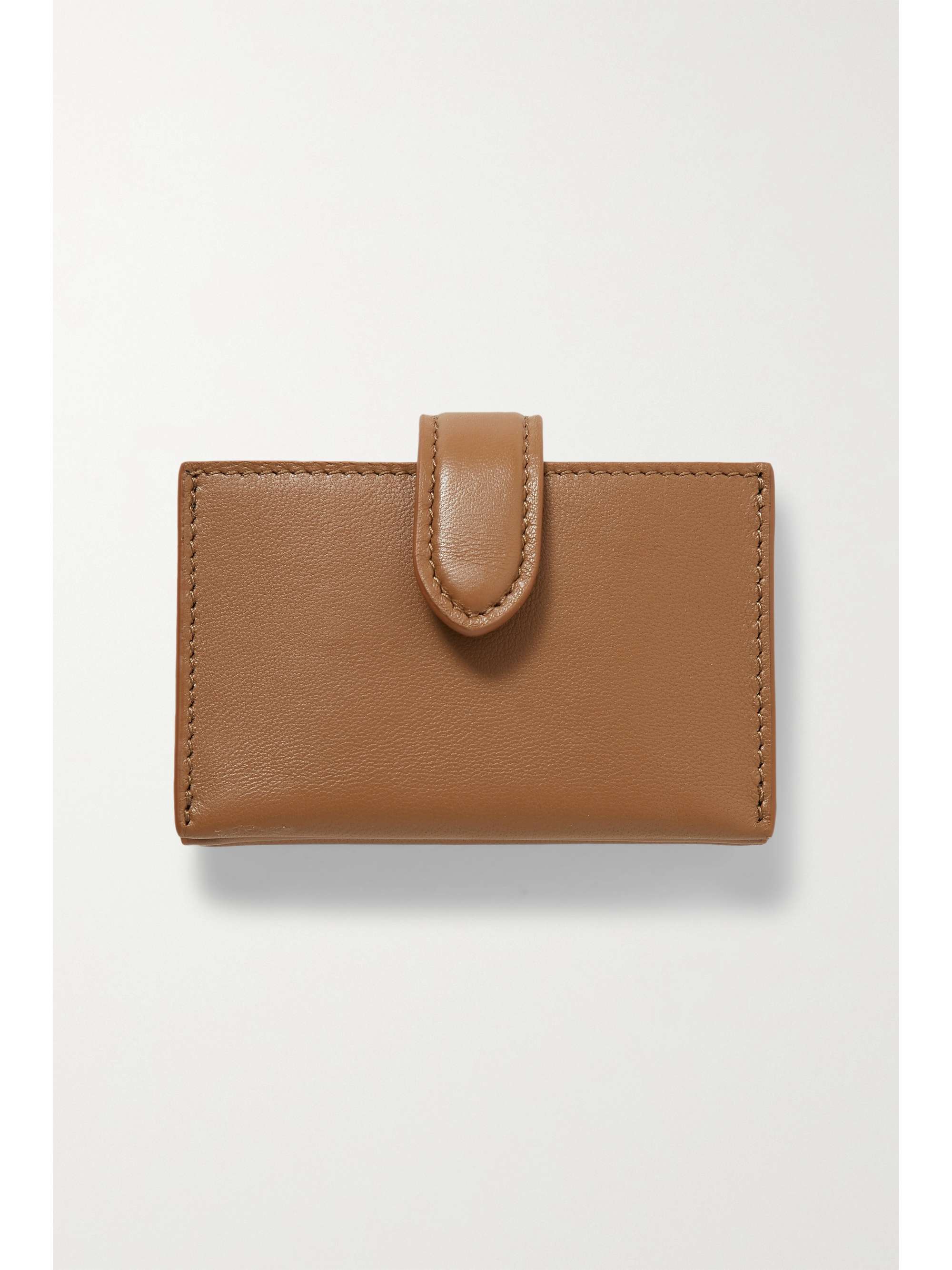 THE ROW Leather cardholder NETAPORTER