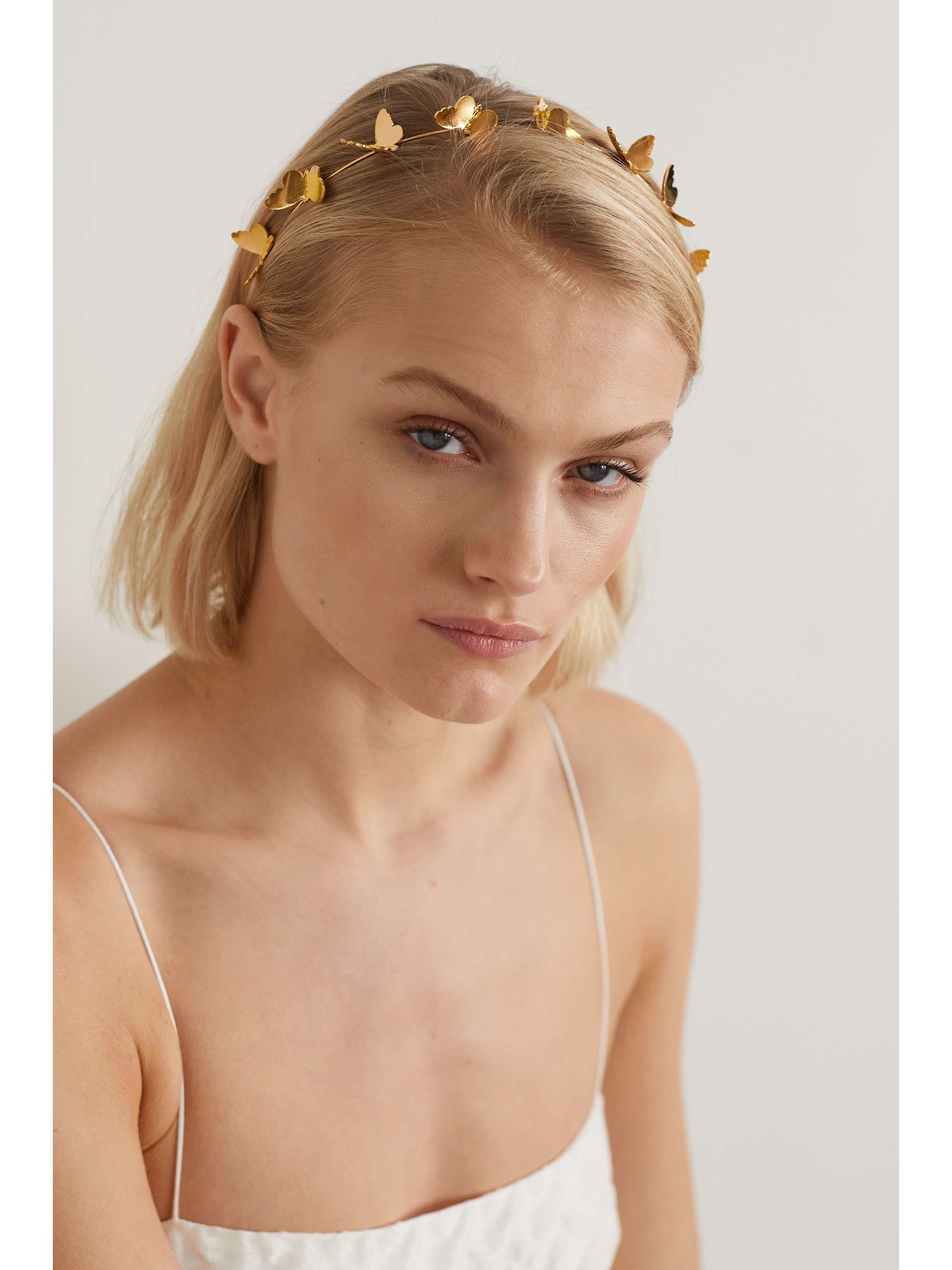 LELET NY Allegra gold-tone headband