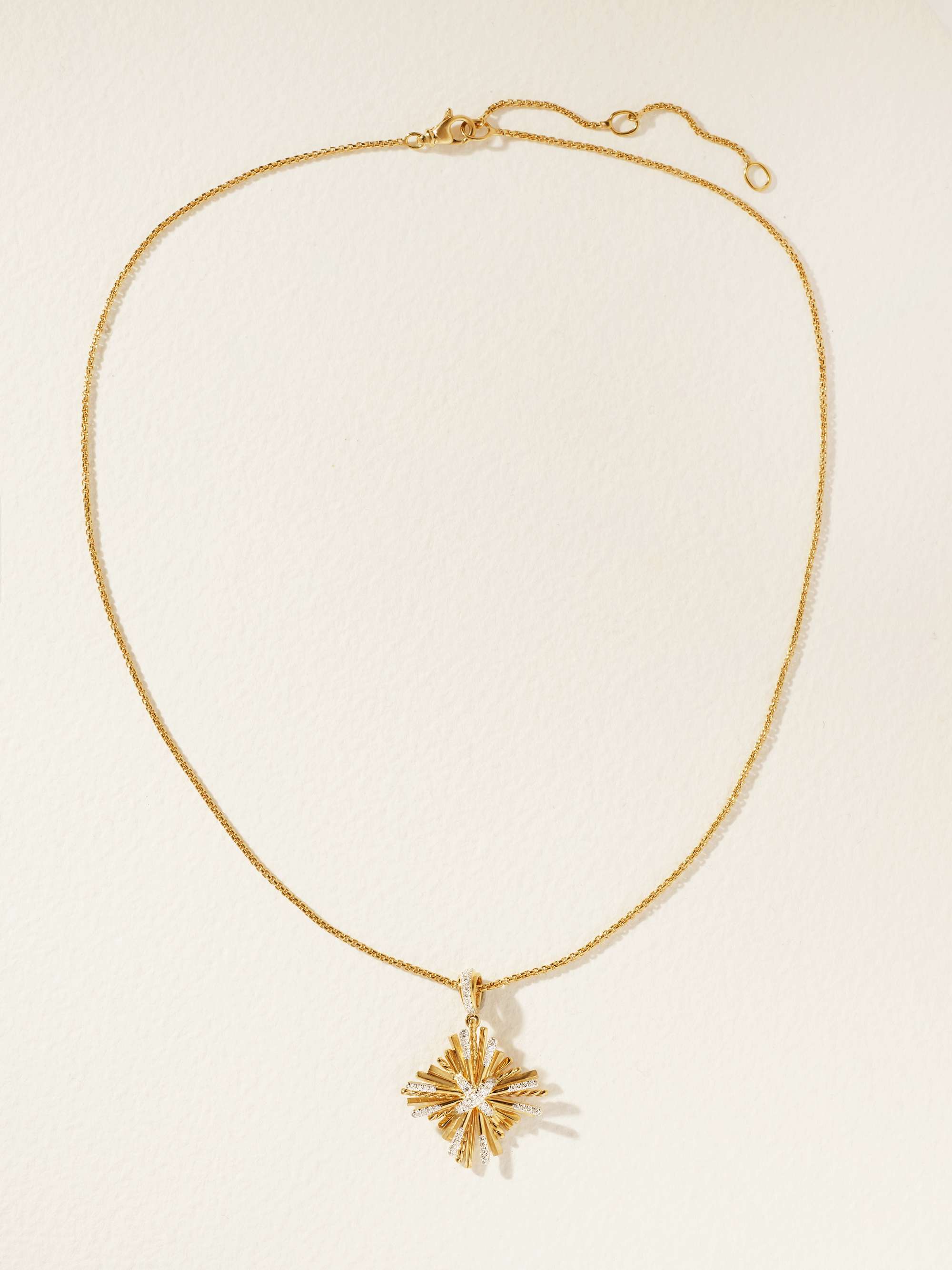 DAVID YURMAN Angelika 18-karat gold diamond necklace