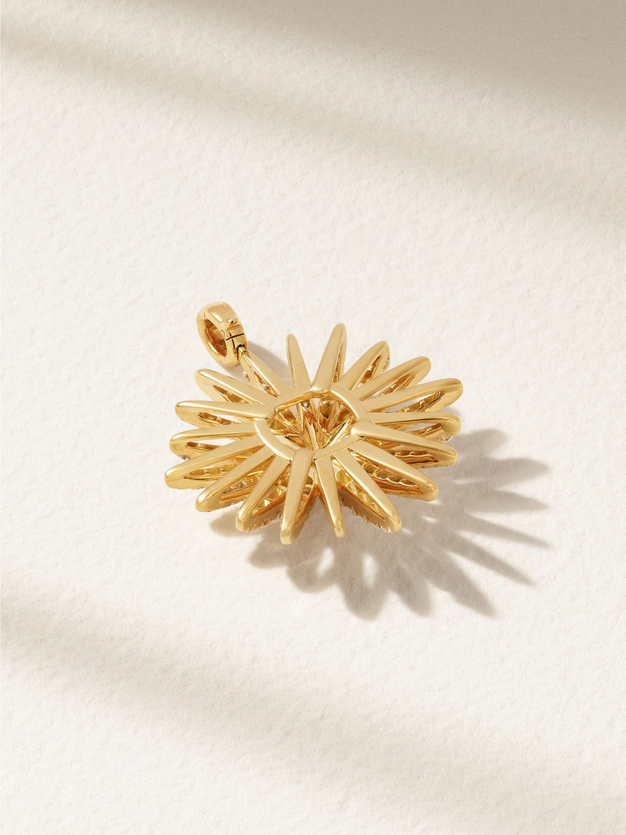 DAVID YURMAN Starburst XL 18-karat gold diamond pendant