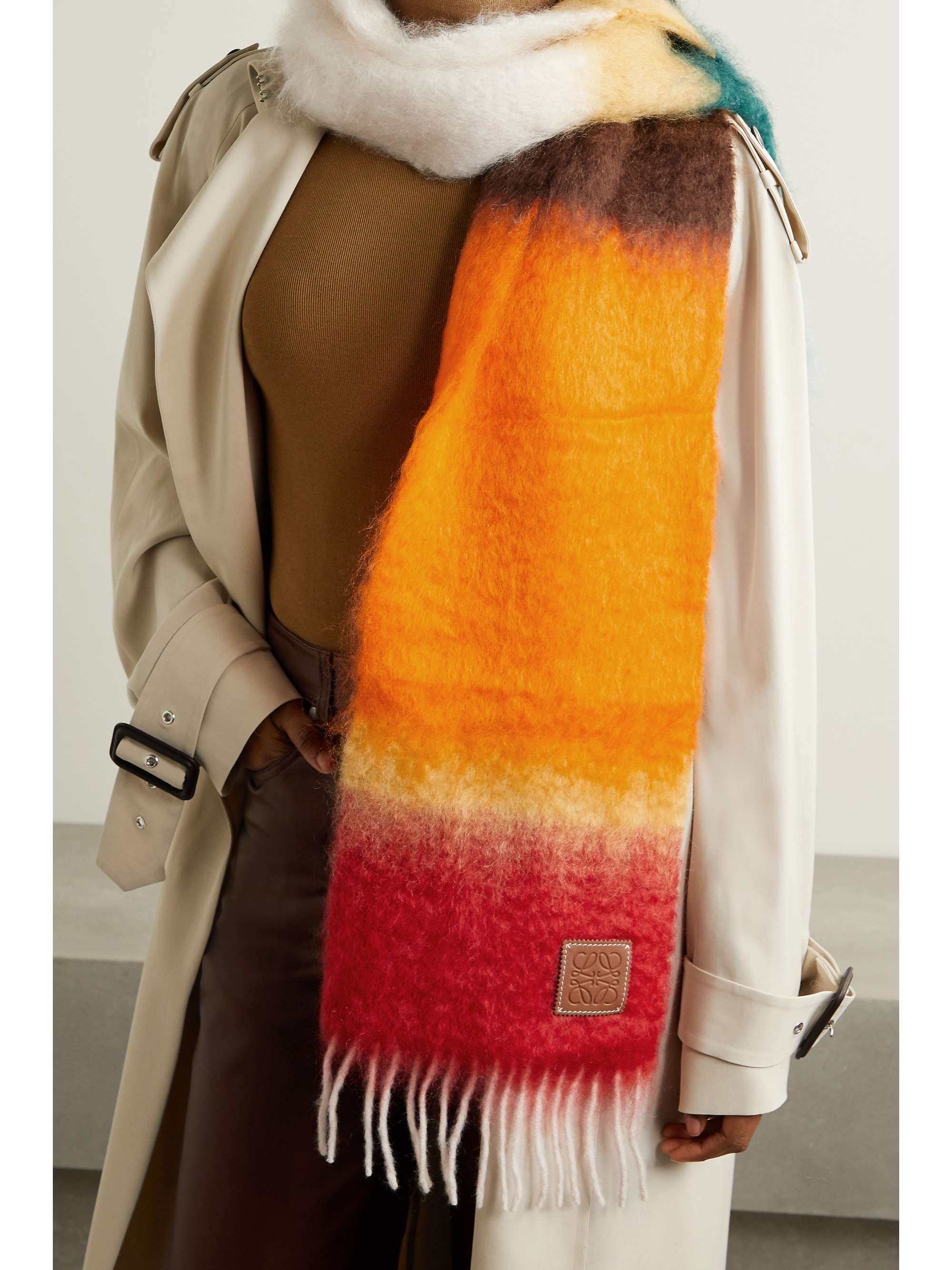 loewe mohair scarf