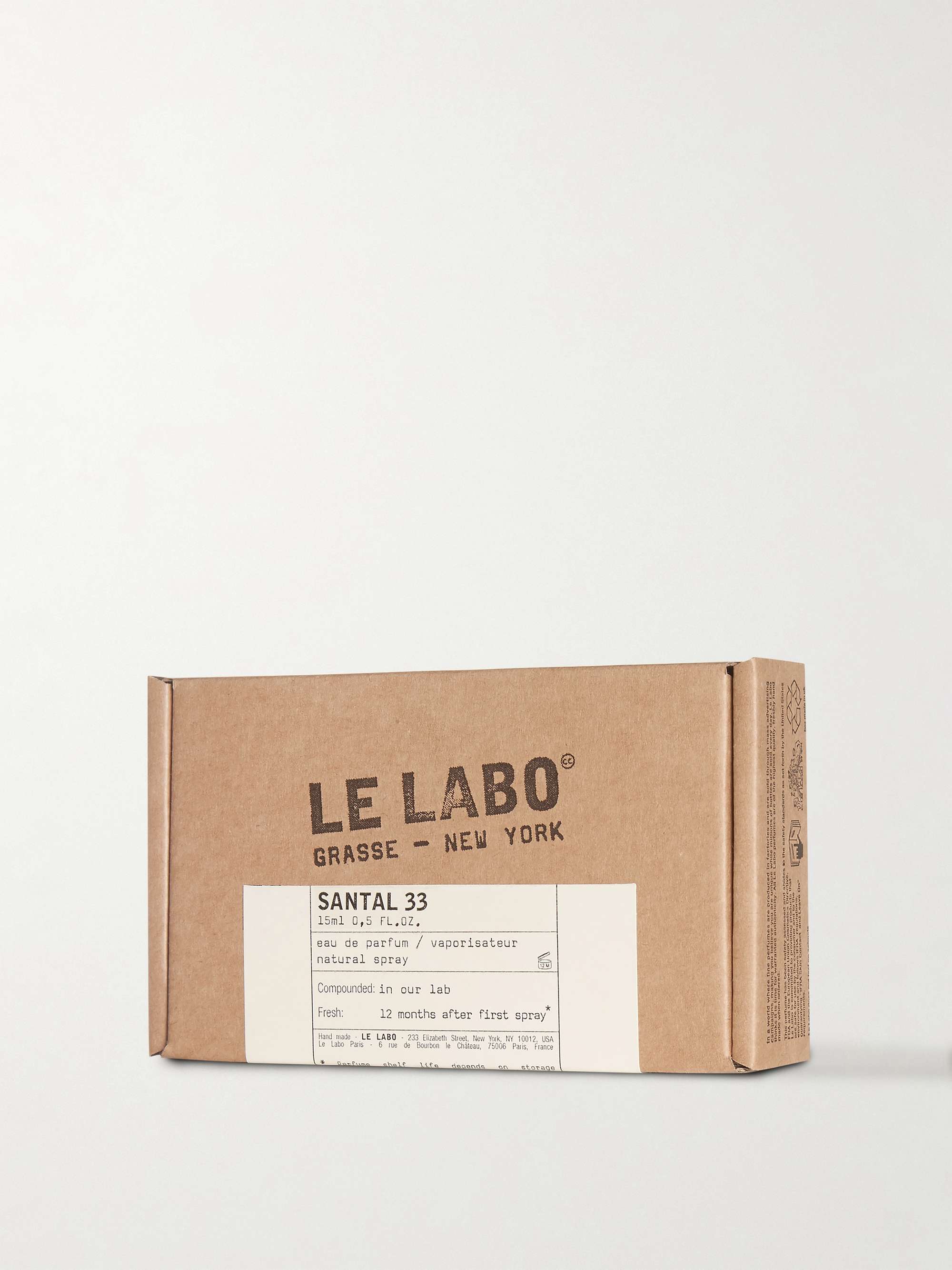 LE LABO Eau de Parfum - Santal 33, 15ml | NET-A-PORTER