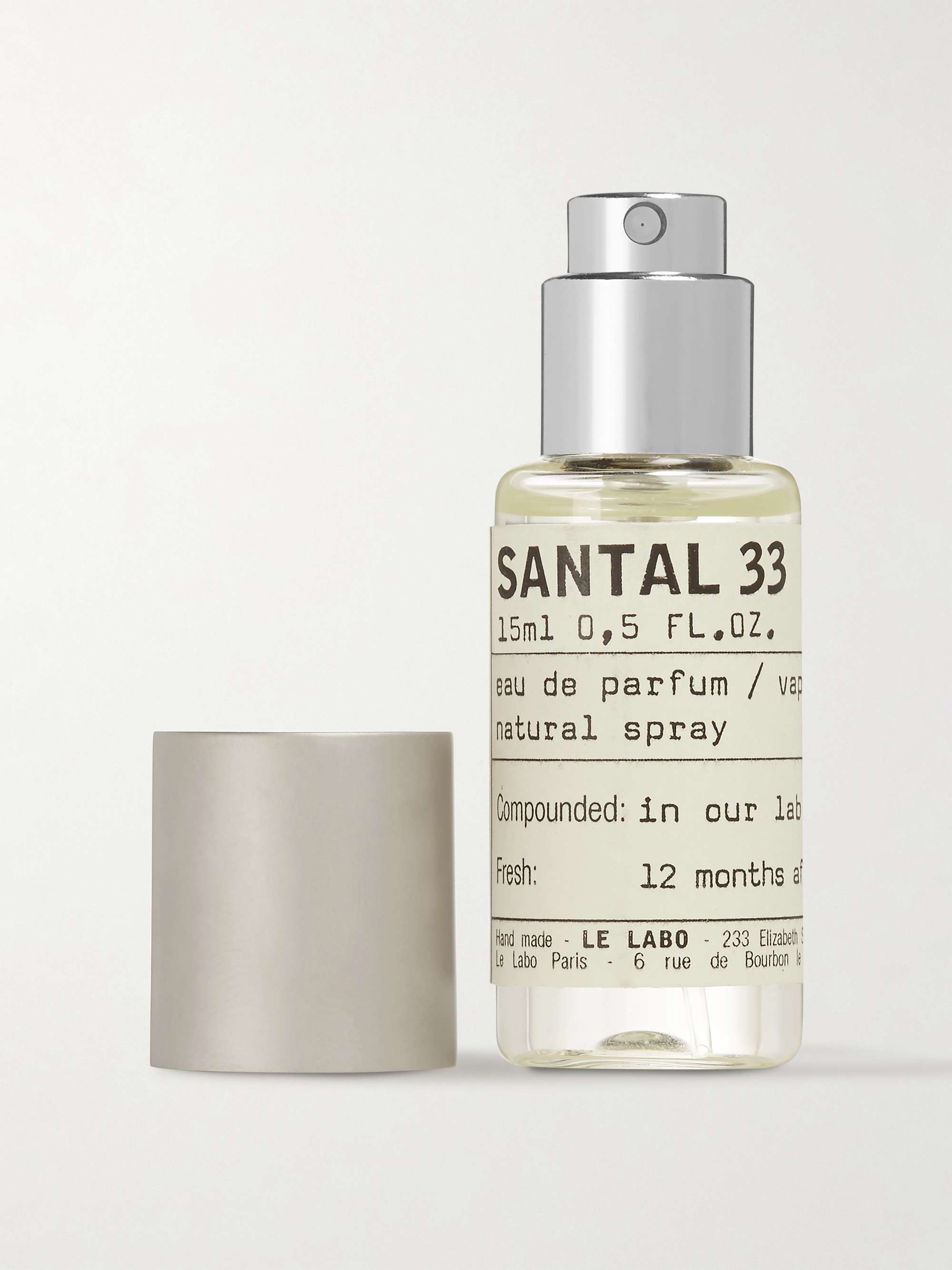 LE LABO Eau de parfum Santal 33, 15 ml