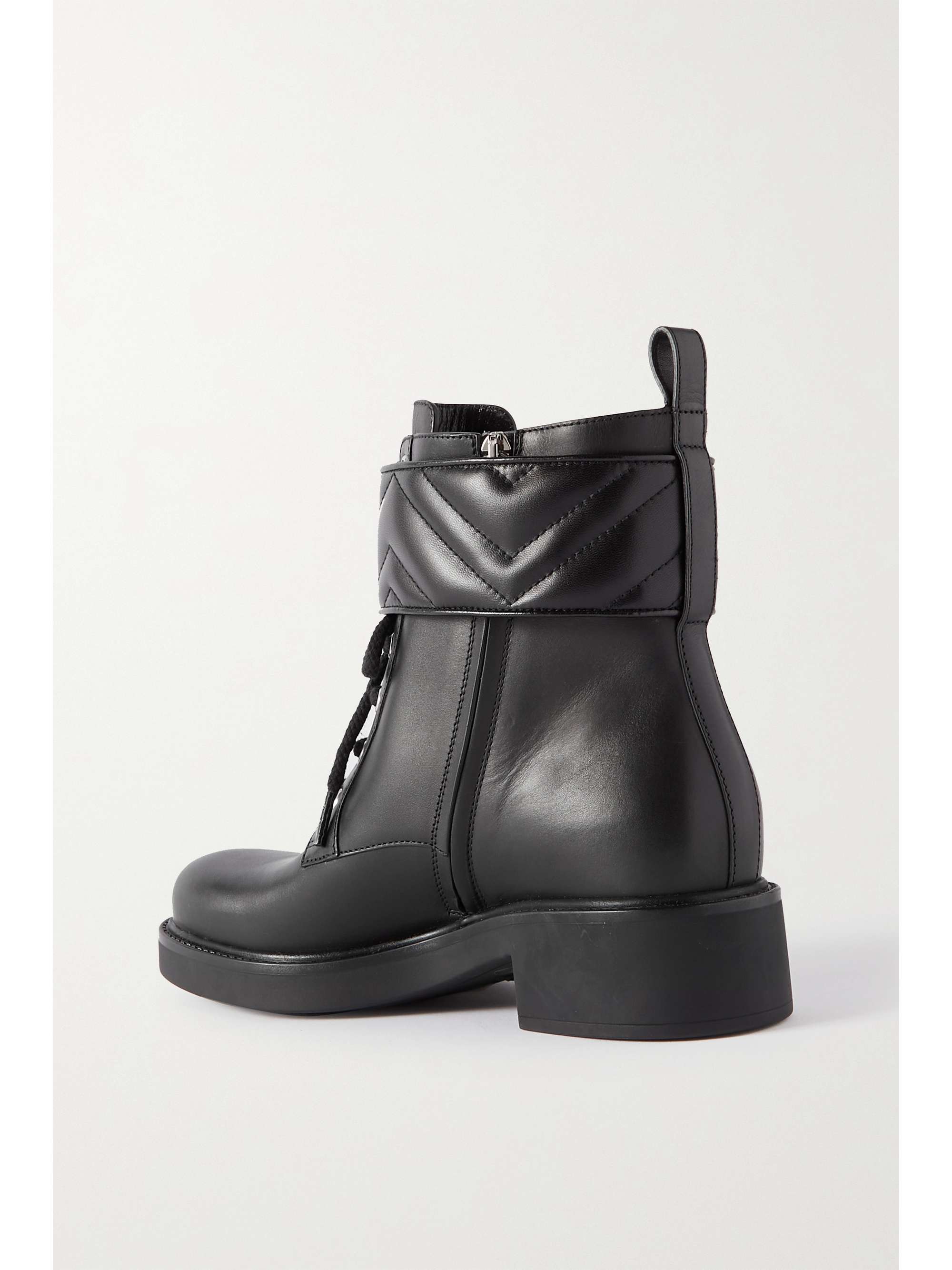 GUCCI Marmont logo-embellished leather ankle boots