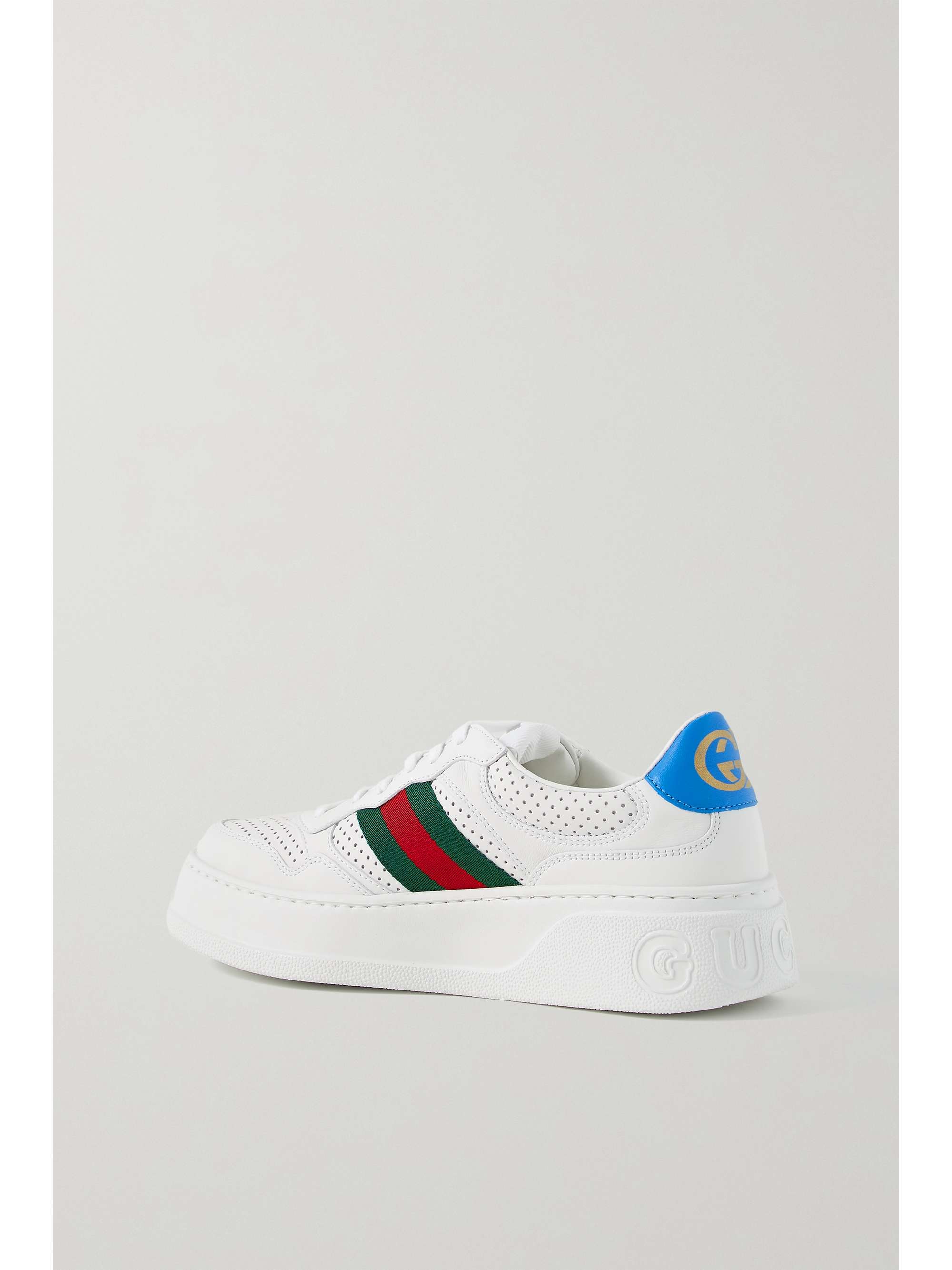 GUCCI CHUNKY B Sneakers aus perforiertem Leder