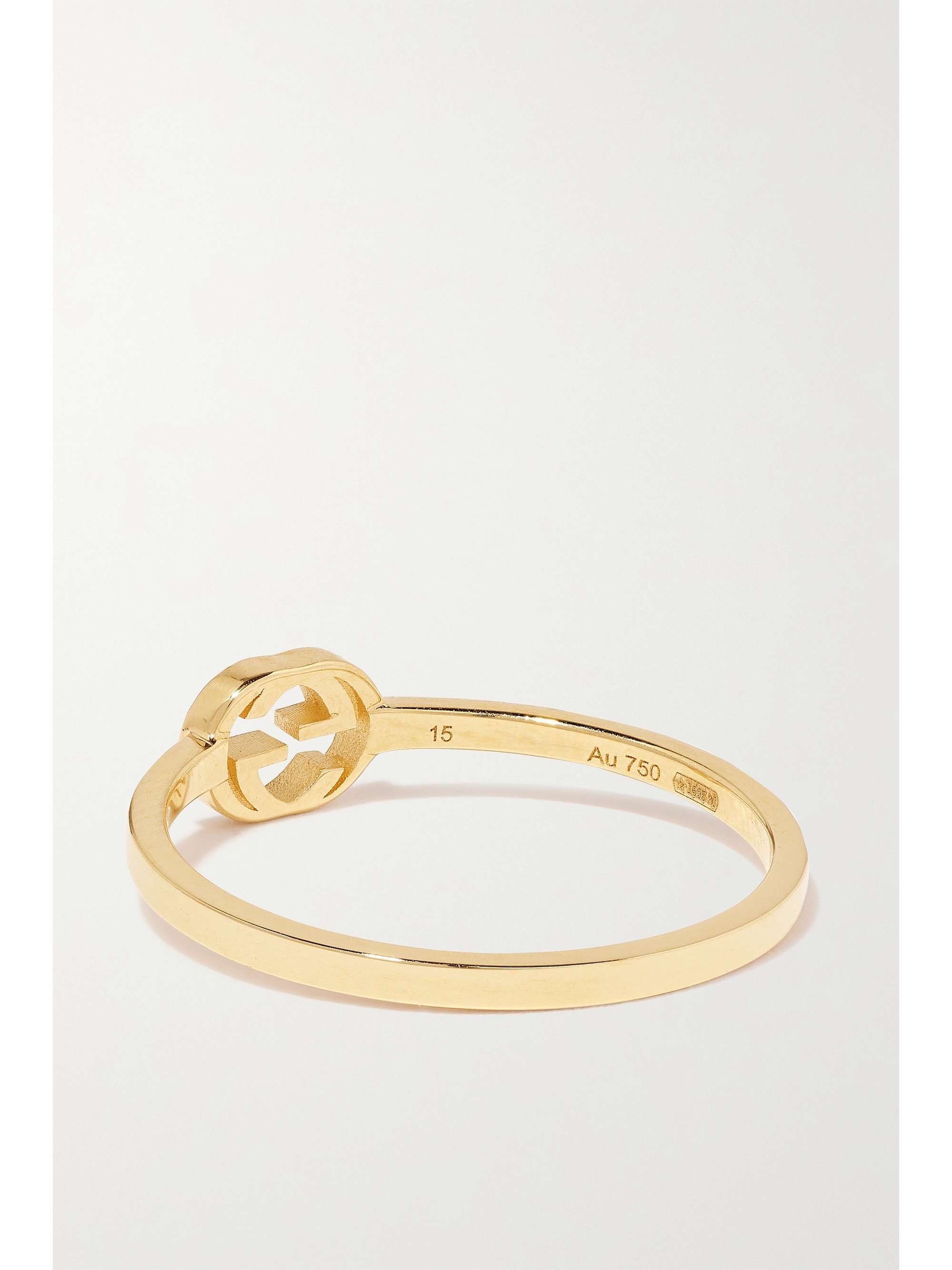 GUCCI 18-karat gold ring