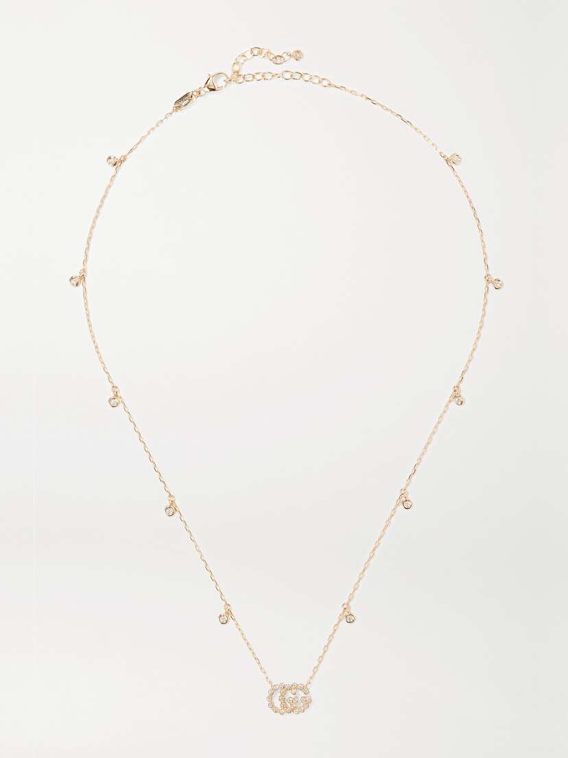 Gucci 18-karat Gold Diamond Necklace