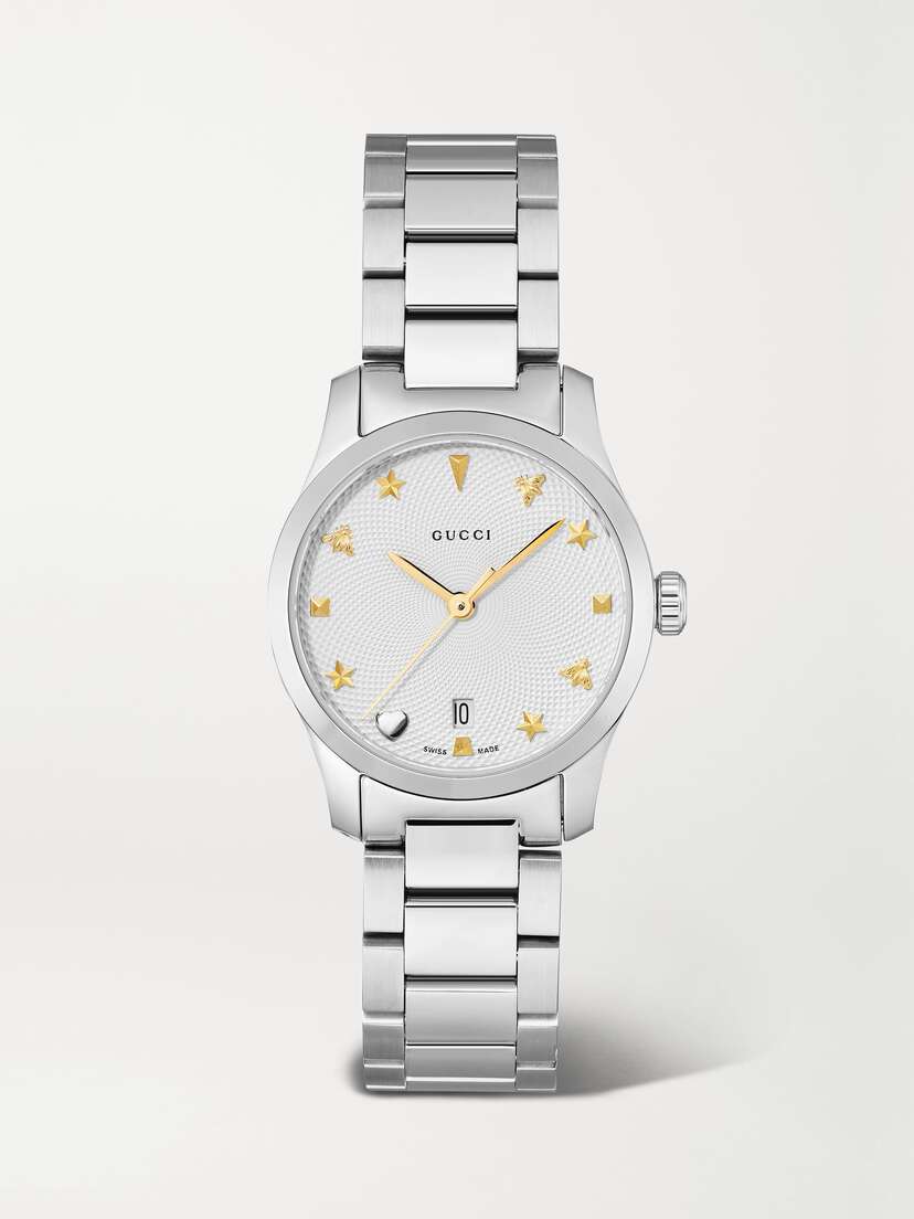 Gucci G-timeless 27mm Stainless Steel Watch