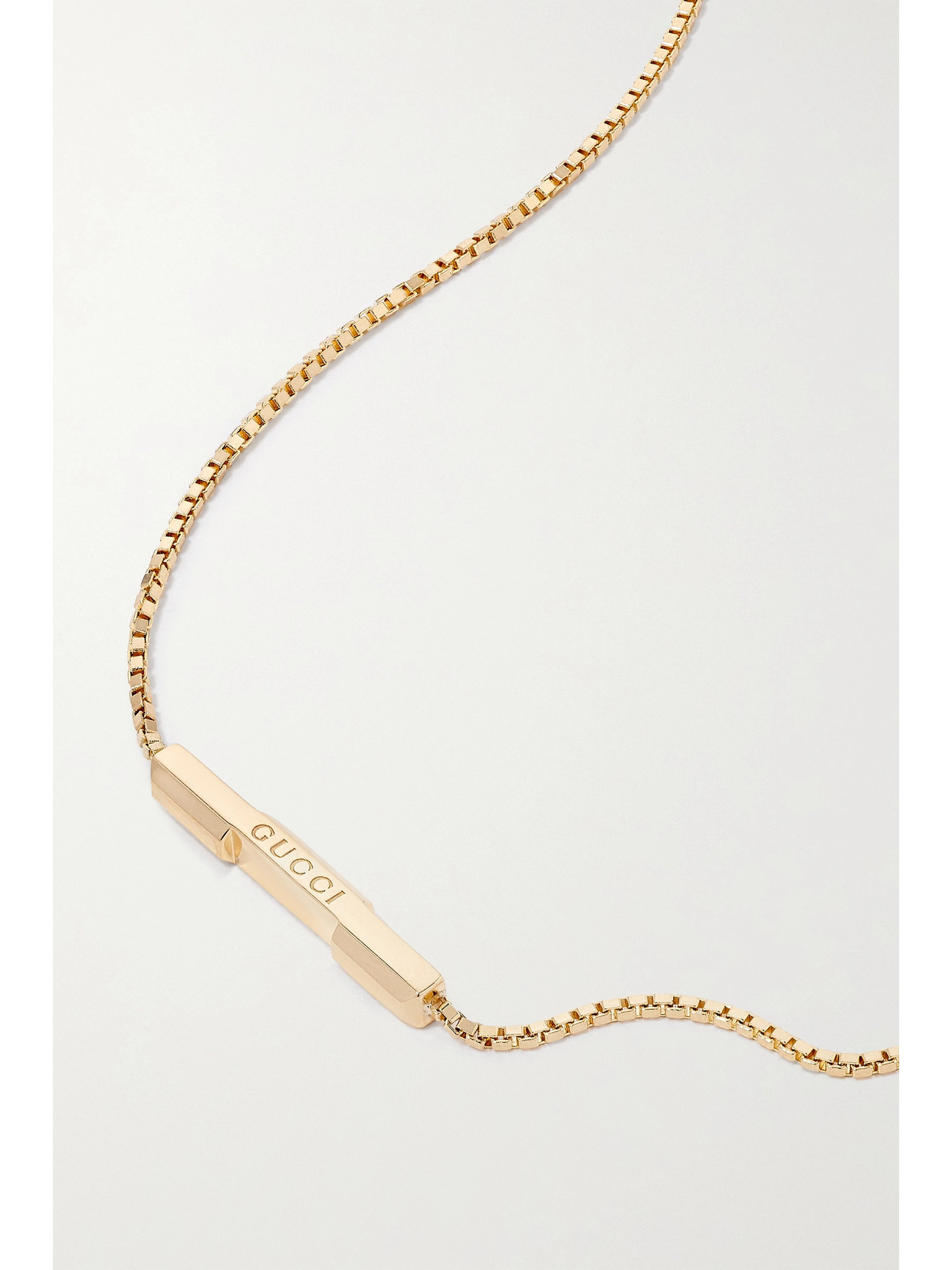 Gucci Link To Love 18-karat Gold Necklace