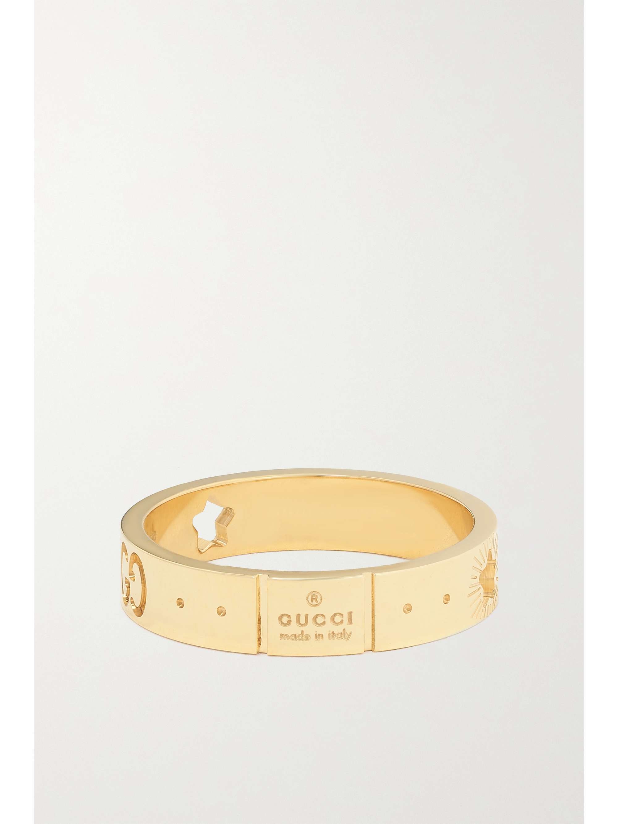 GUCCI Icon 18-karat gold ring
