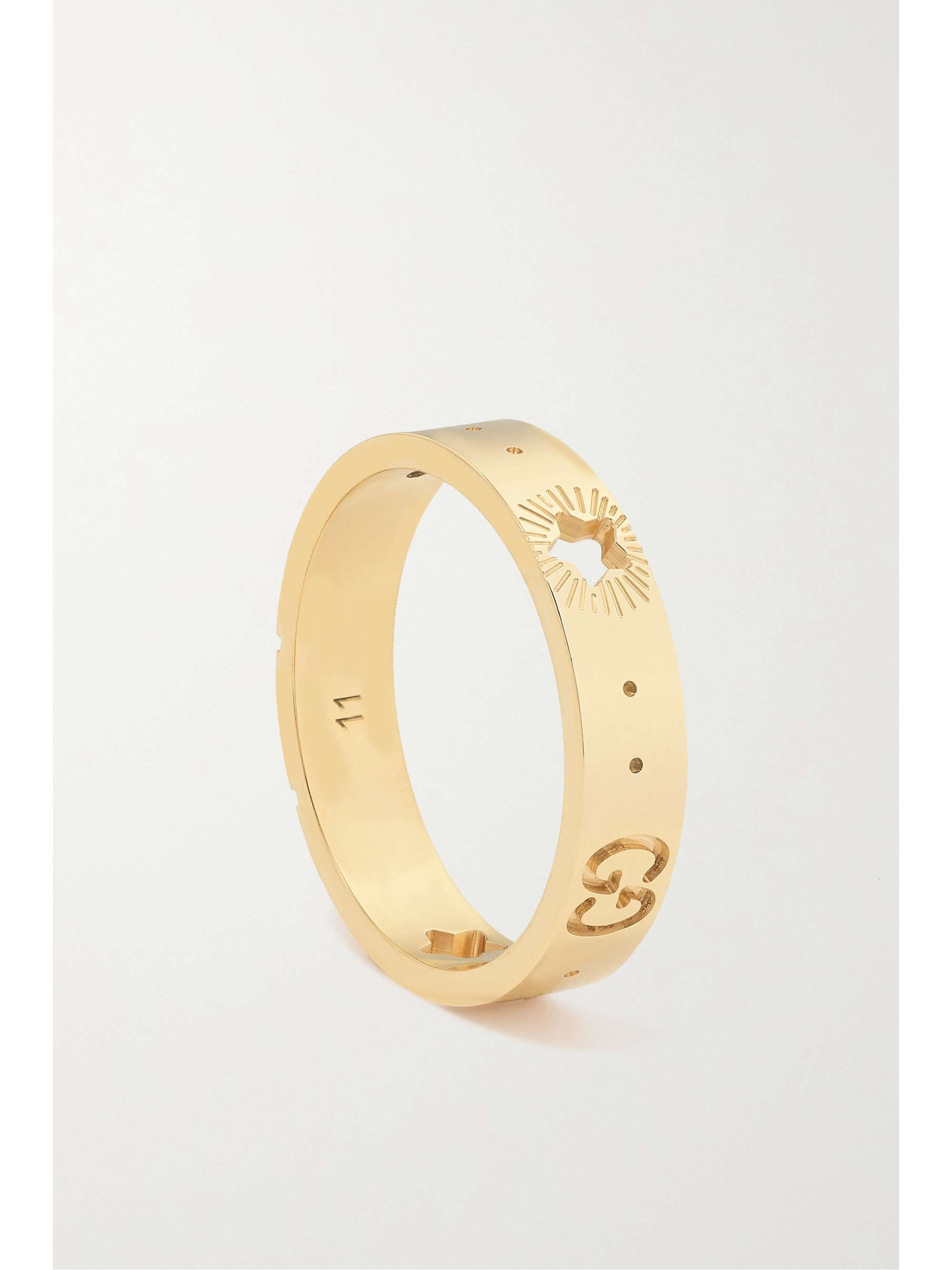 GUCCI Icon 18-karat gold ring