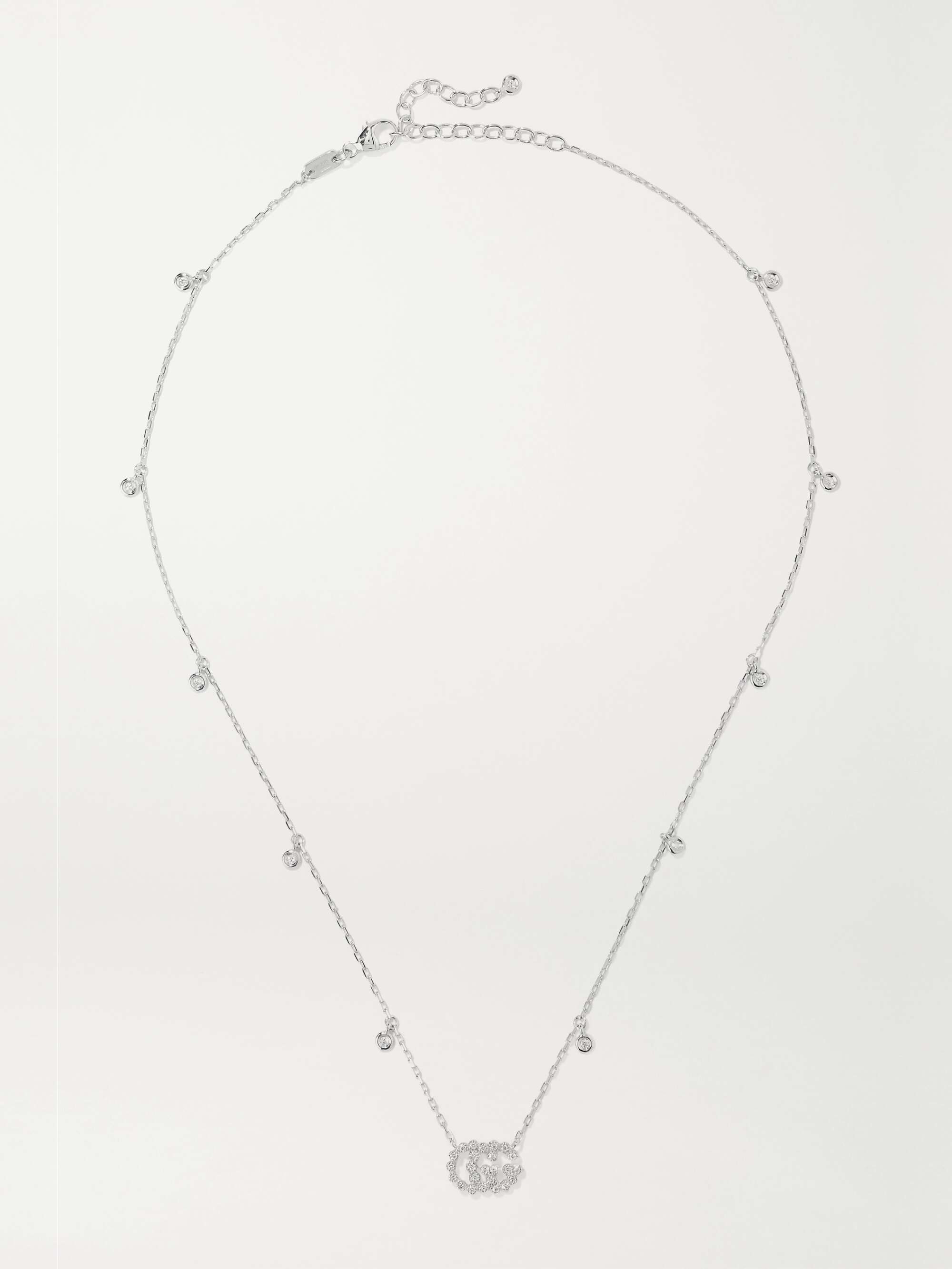 Gold GG Running 18-karat white gold 