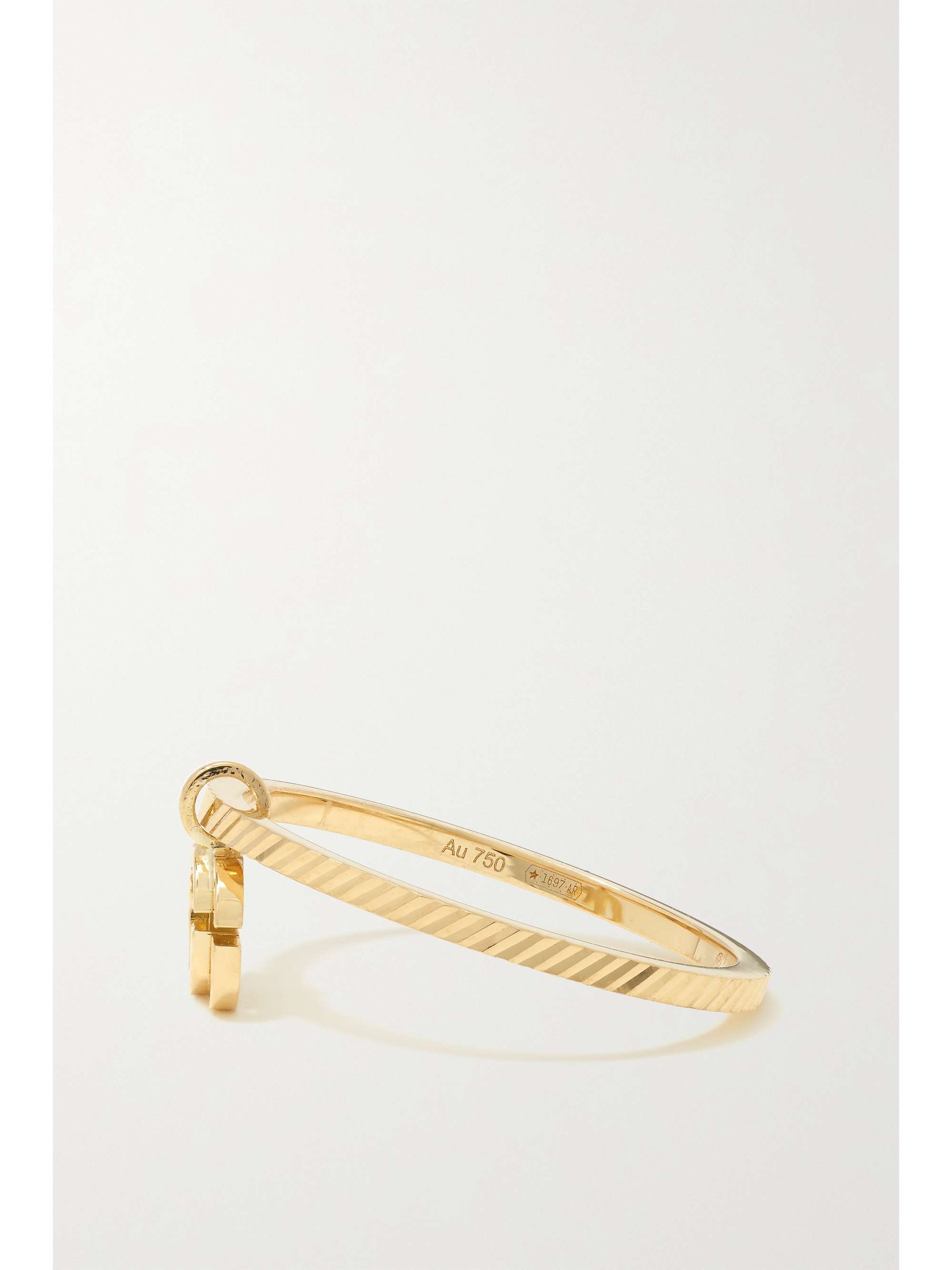 GUCCI GG Running 18-karat gold ring