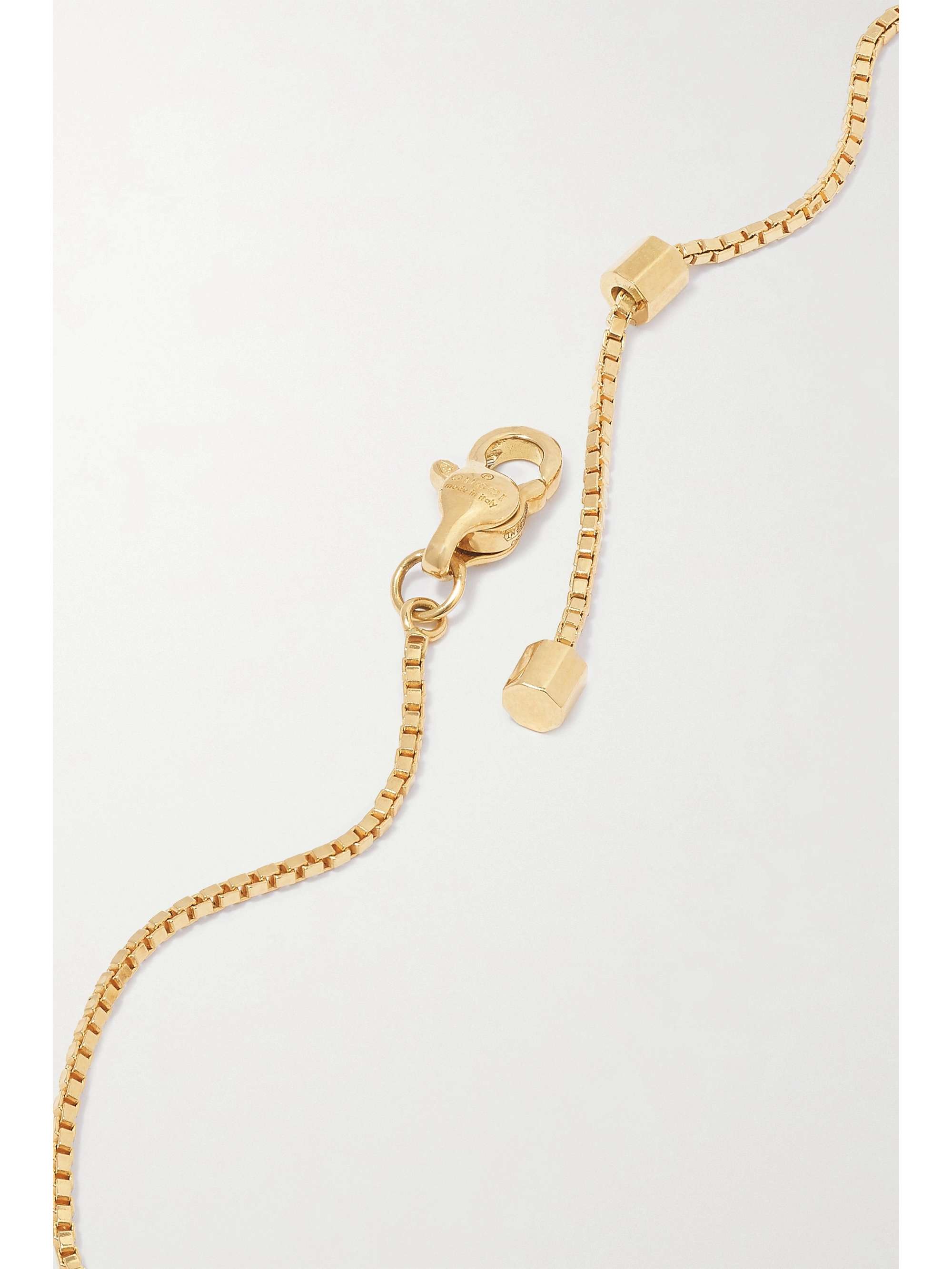 GUCCI Link to Love 18-karat gold bracelet