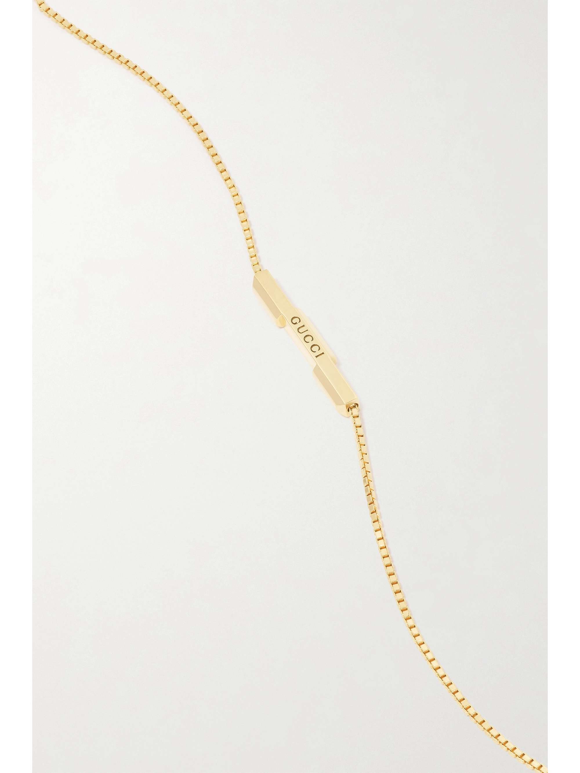 GUCCI Link to Love 18-karat gold bracelet