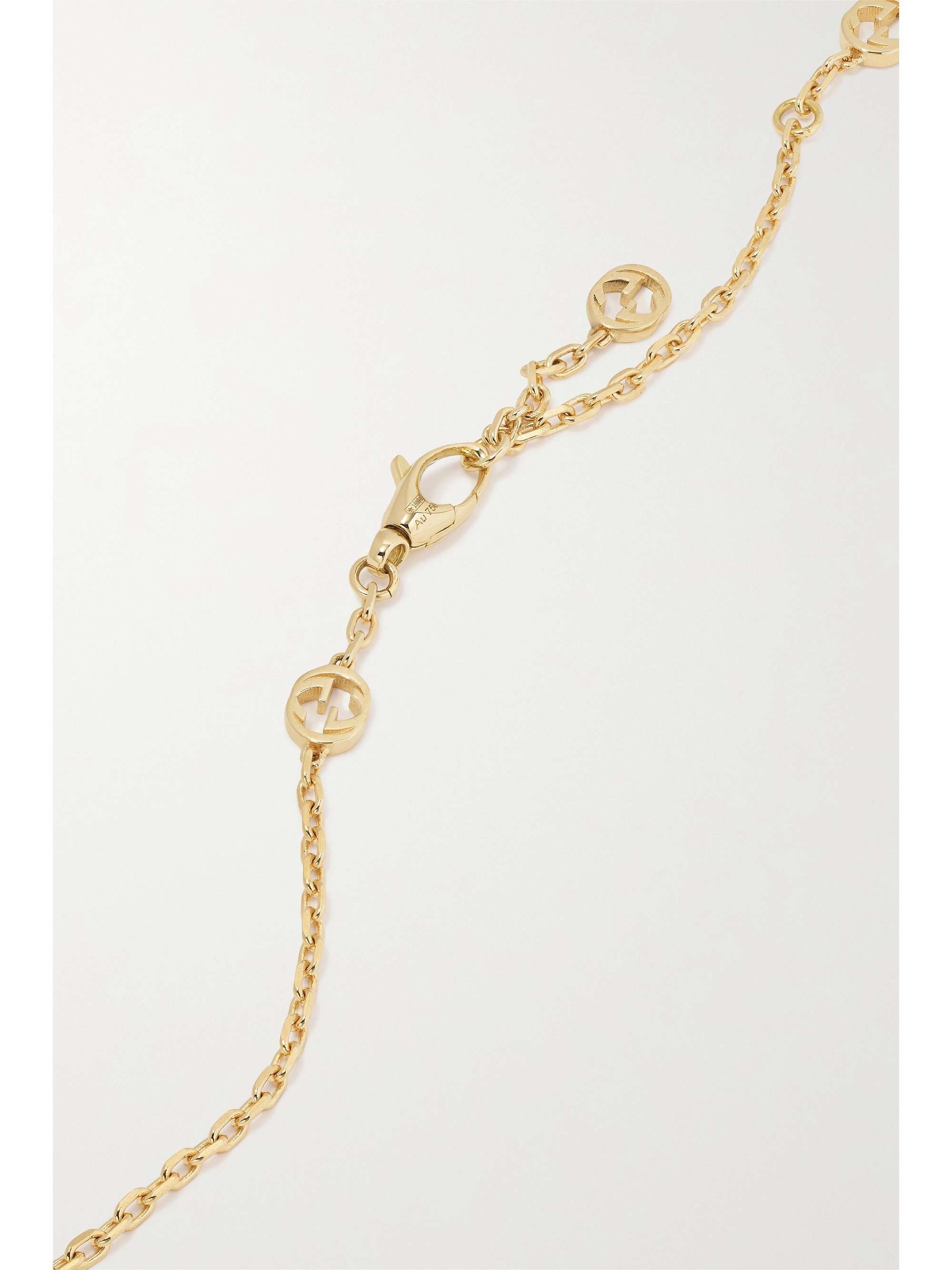 GUCCI 18-karat gold necklace