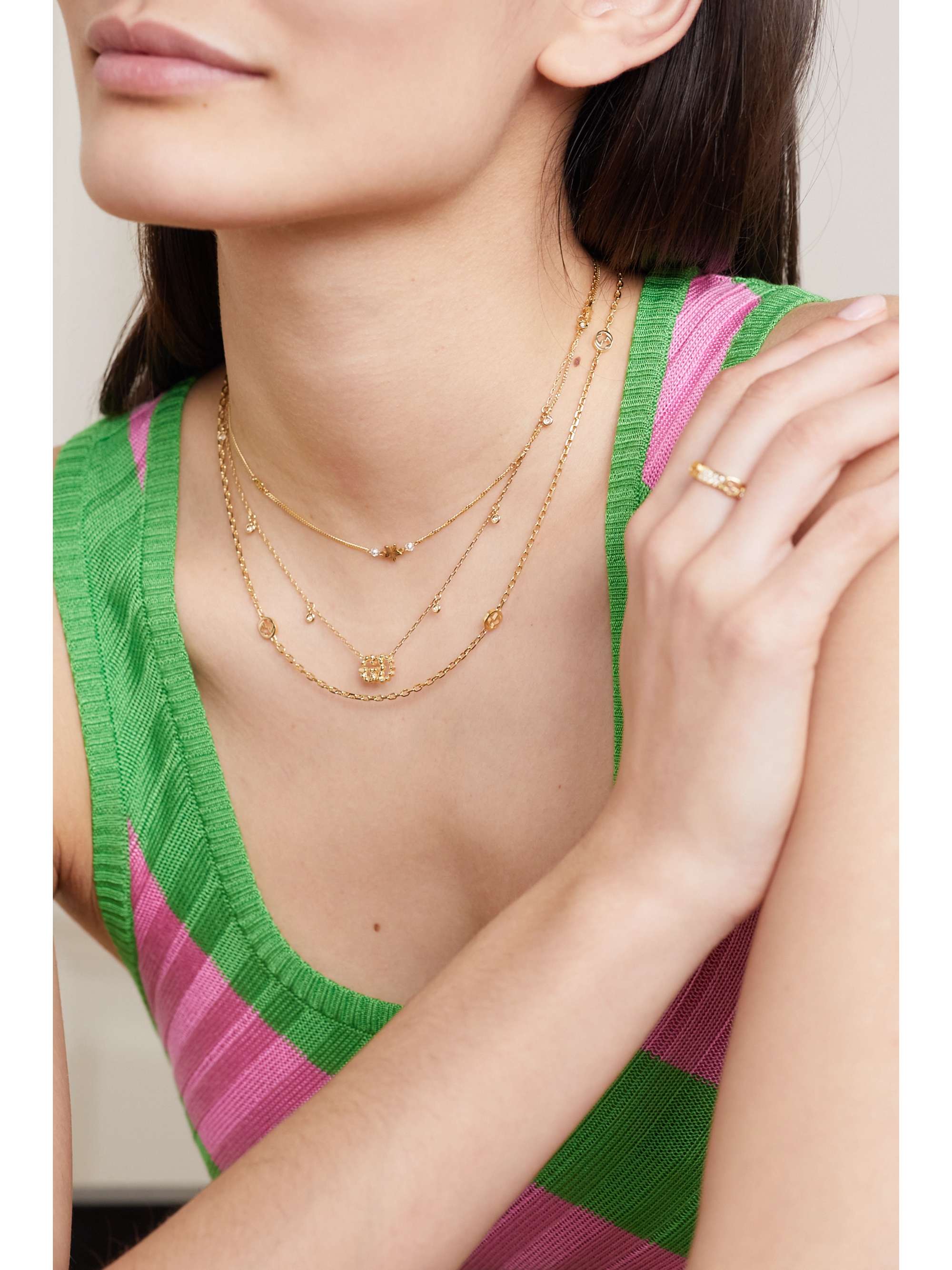 GUCCI 18-karat gold necklace