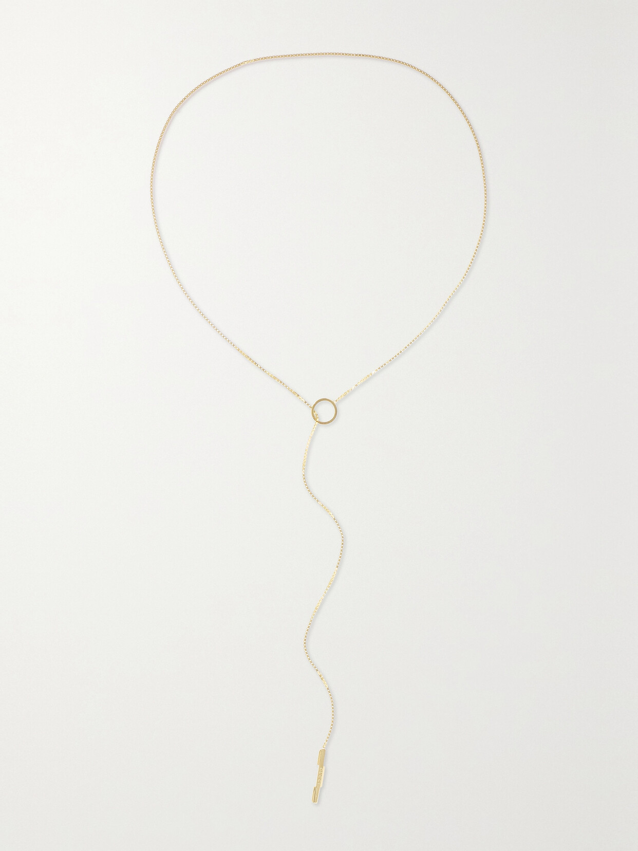 Gucci Link To Love 18-karat Gold Necklace