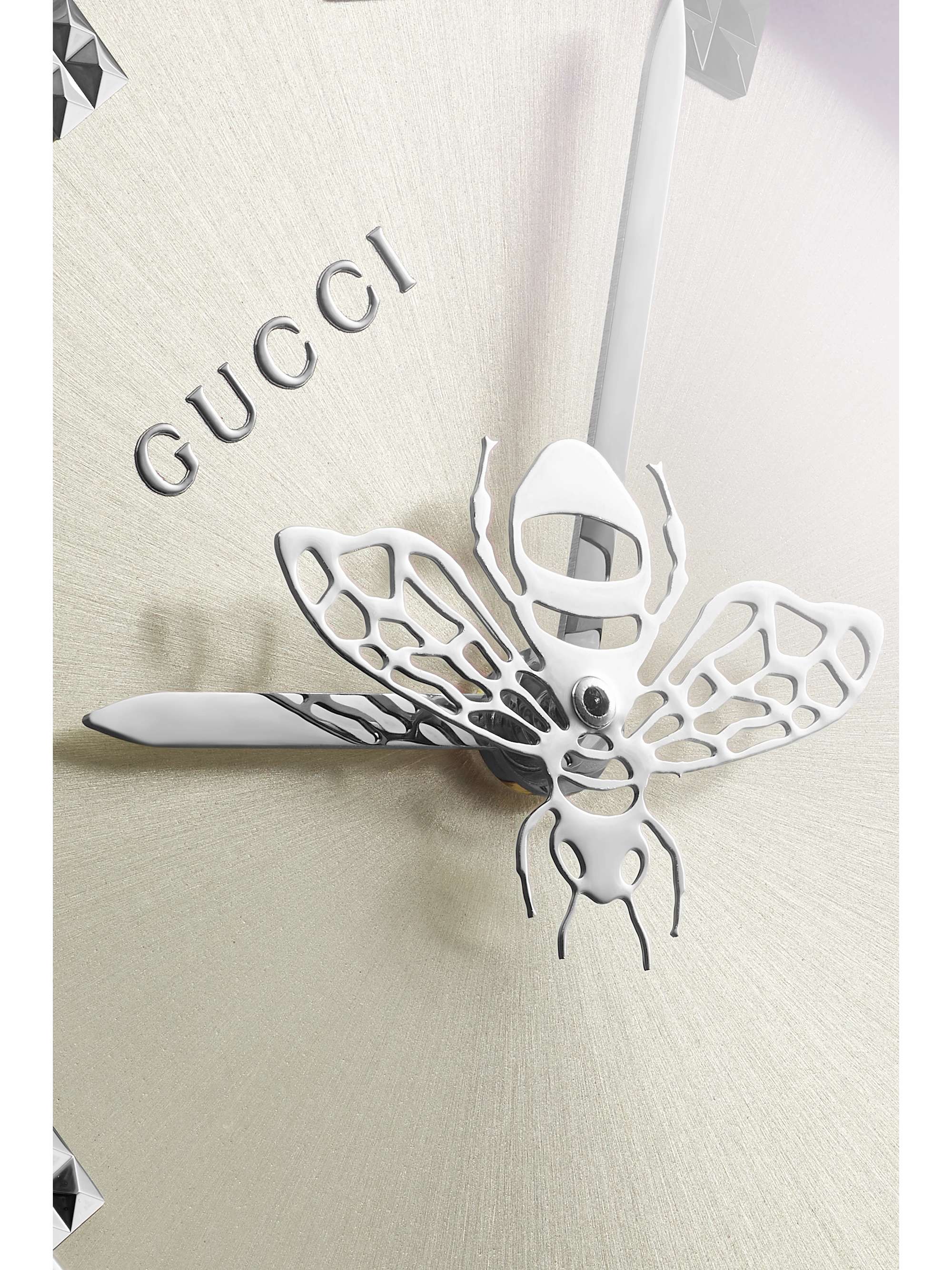 GUCCI Montre en acier inoxydable G-Timeless, 29 mm