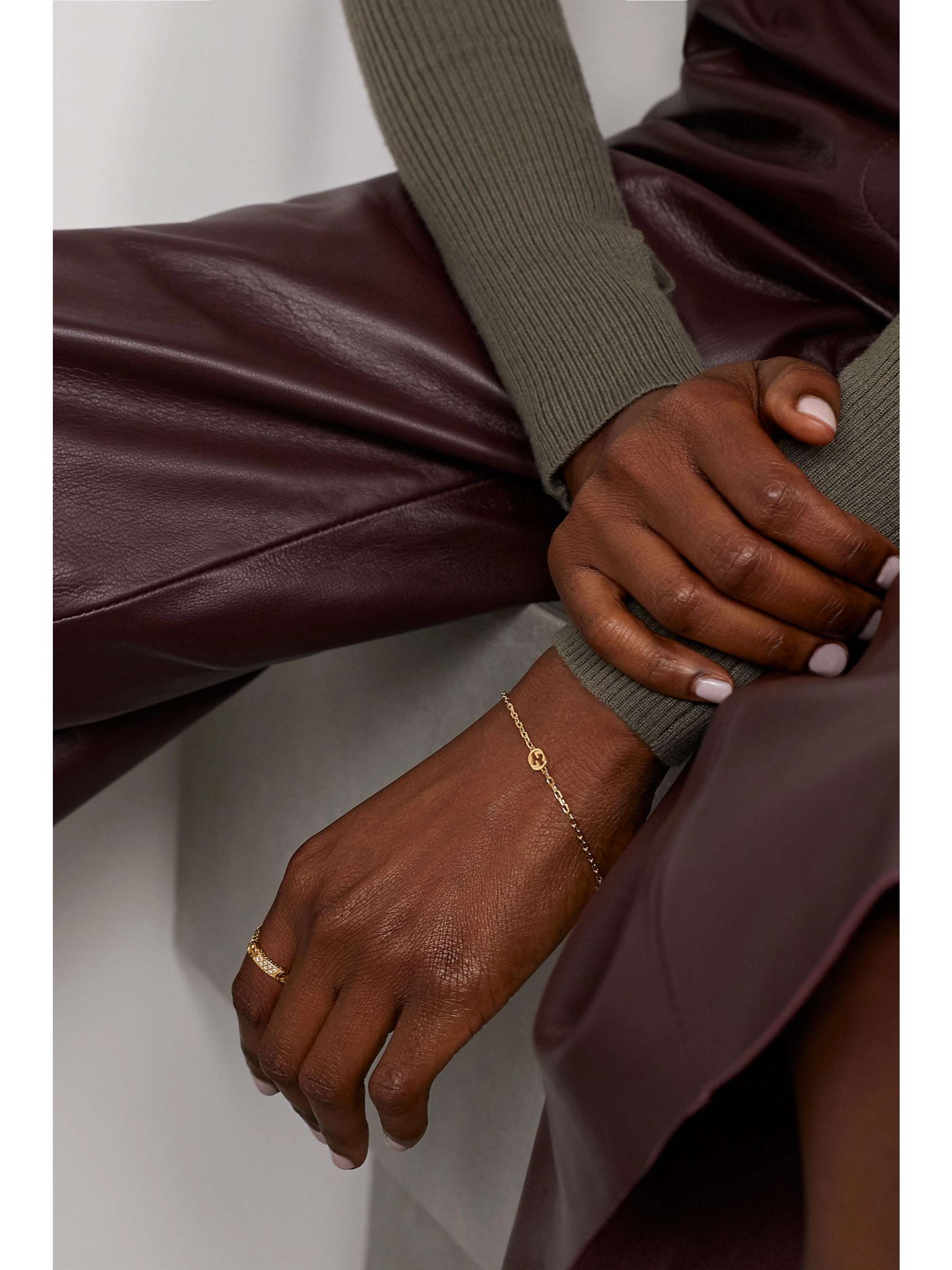 GUCCI 18-karat gold bracelet