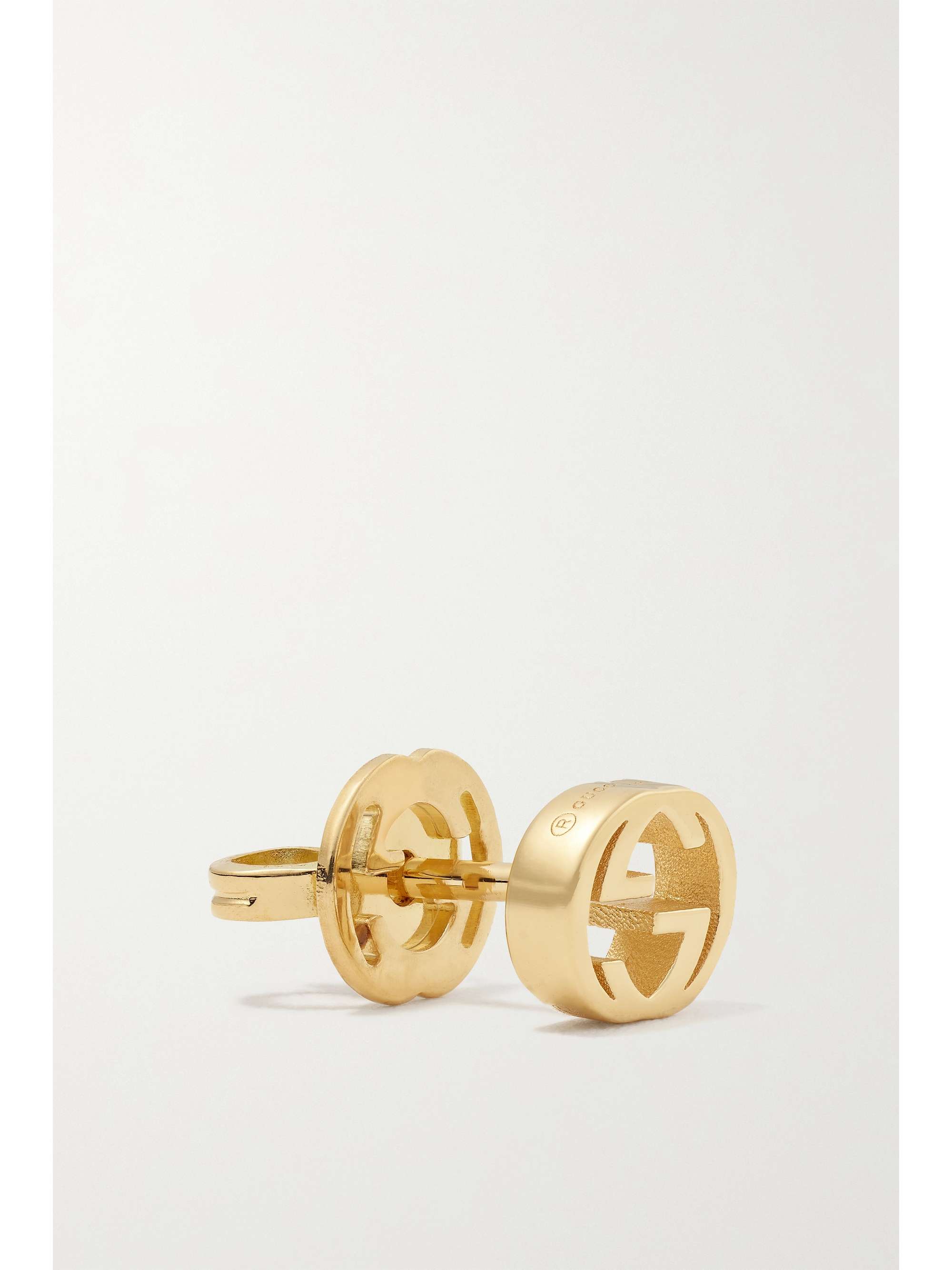 GUCCI 18-karat gold earrings