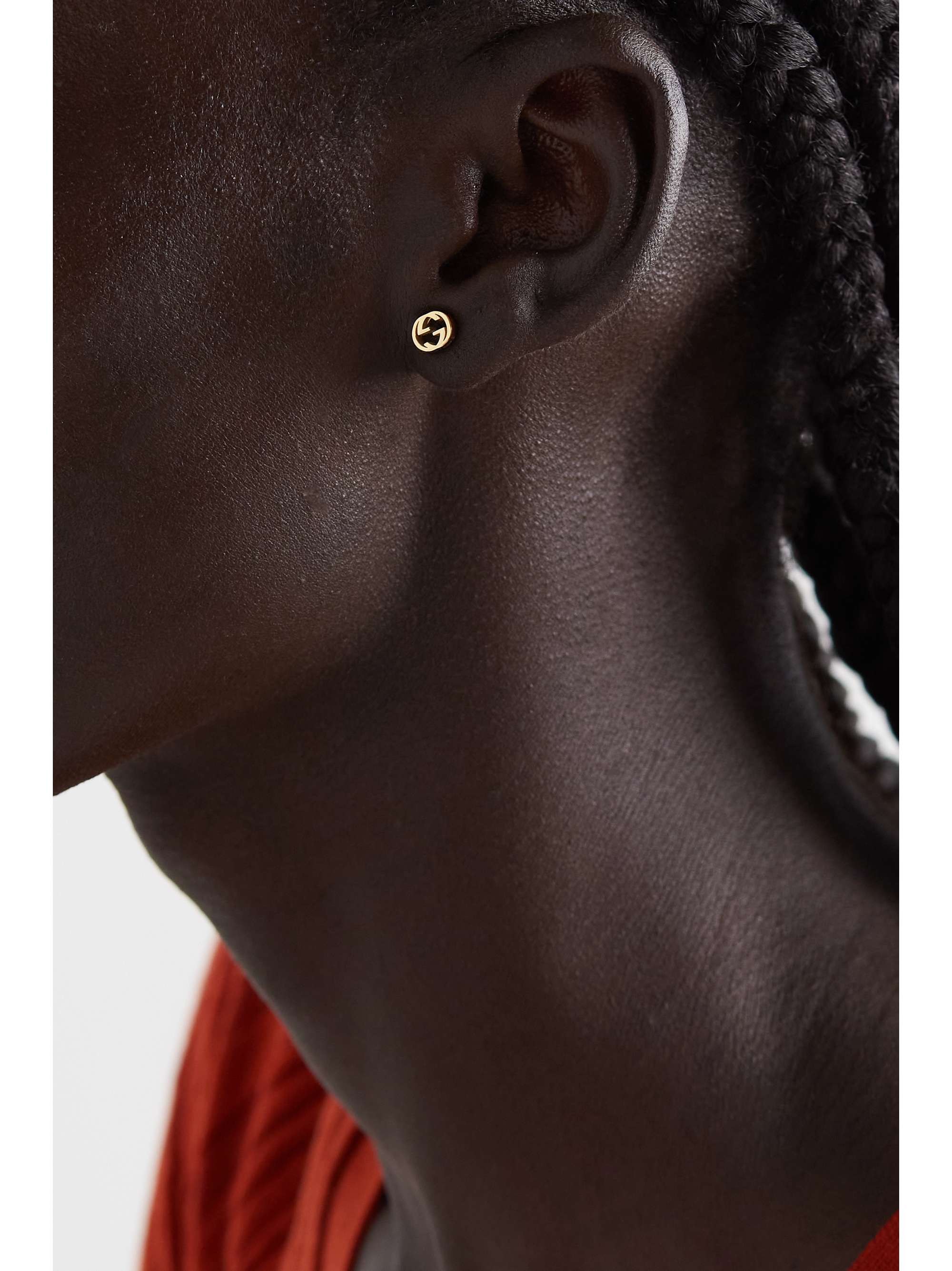 GUCCI 18-karat gold earrings