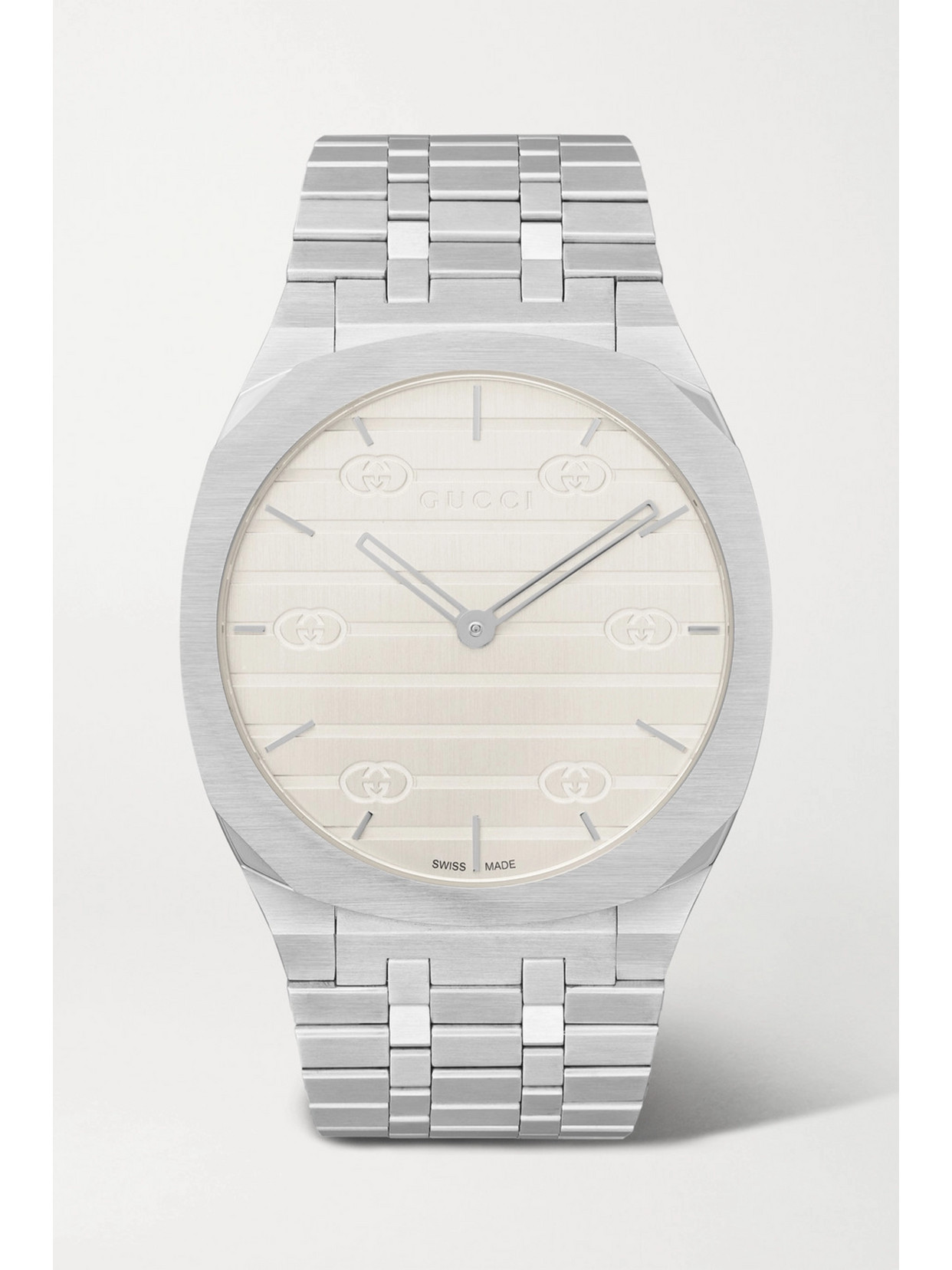 Gucci 25h 38mm Stainless Steel Watch