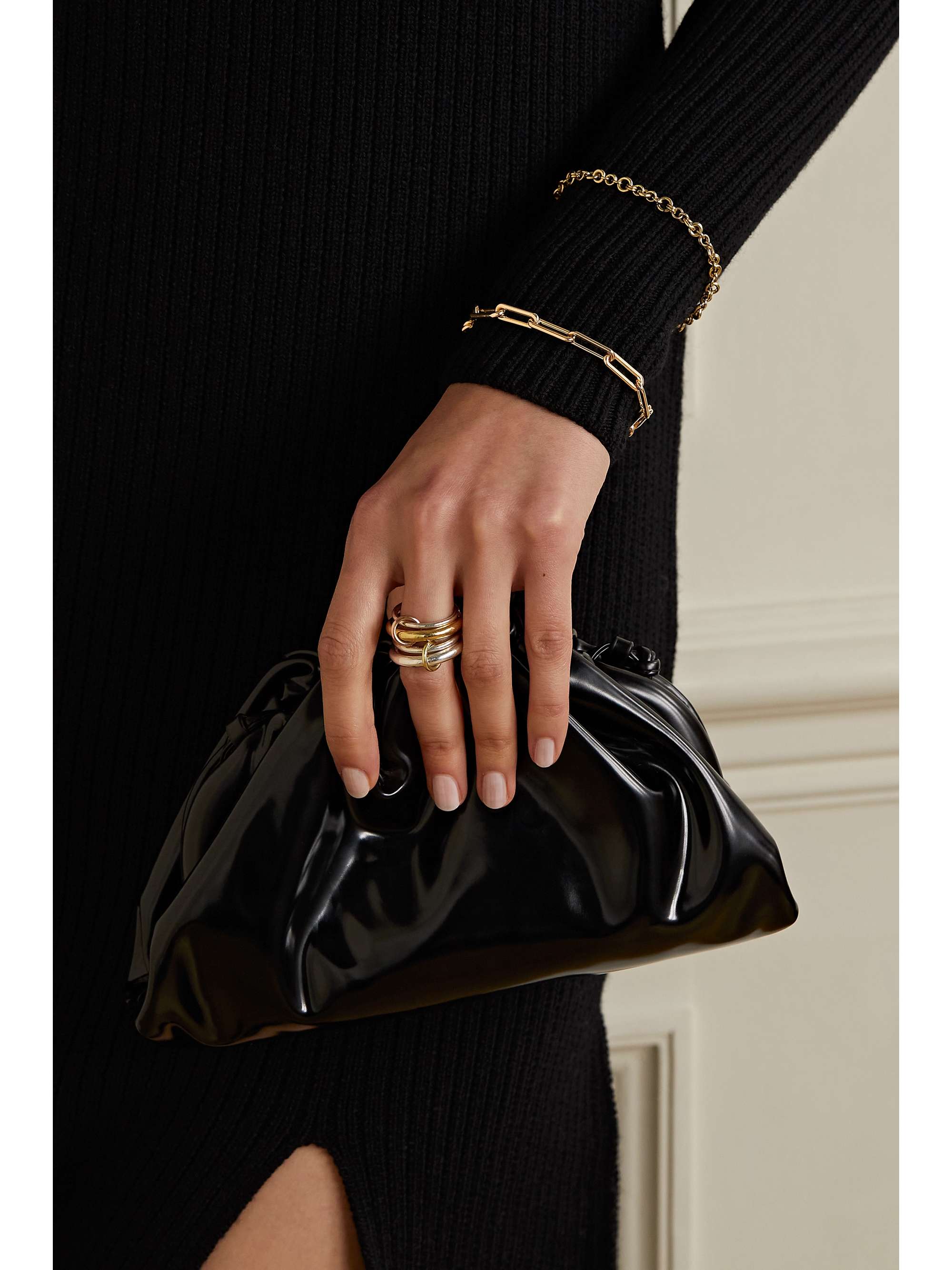 SPINELLI KILCOLLIN Elliptical 18-karat gold bracelet